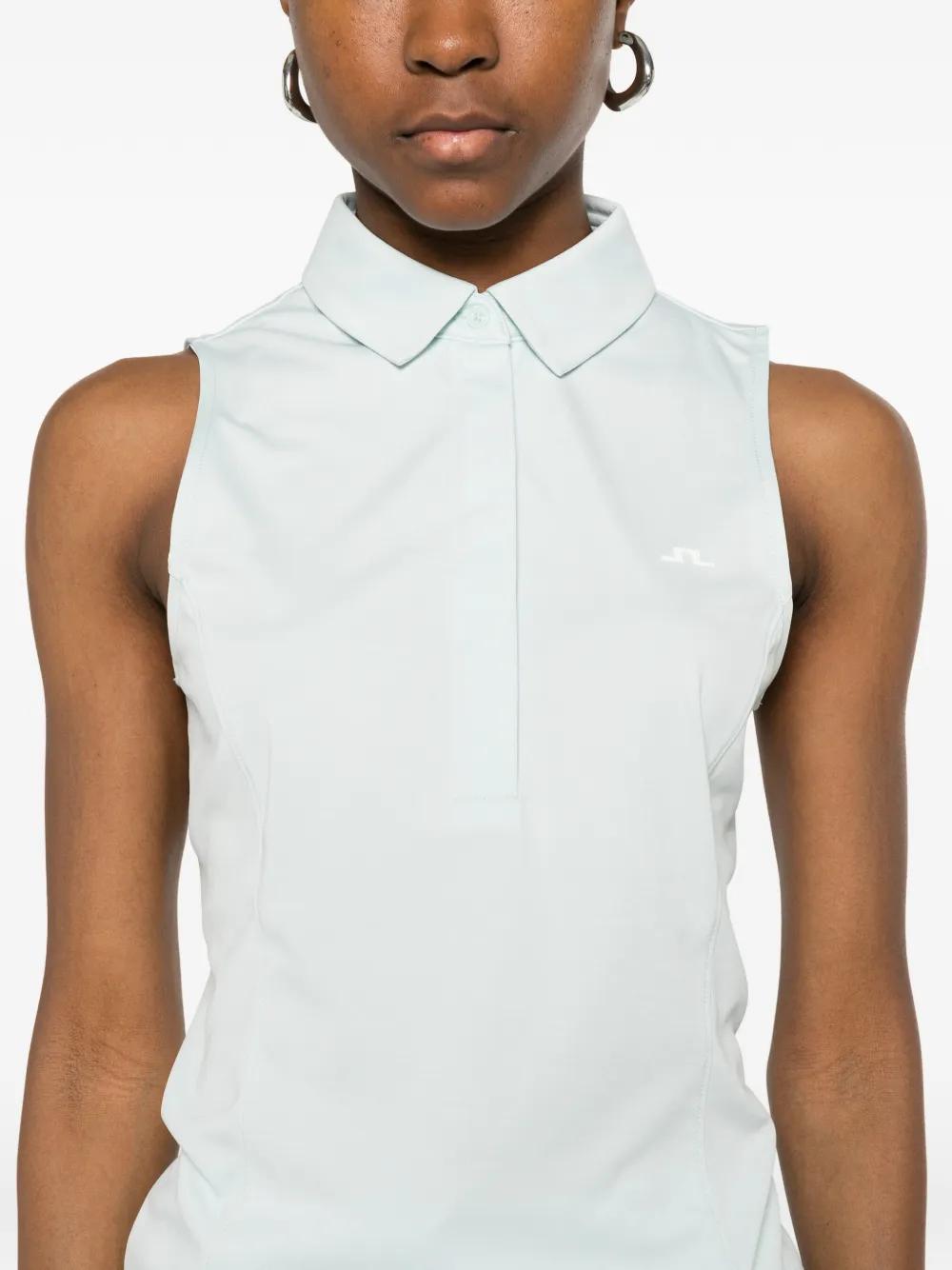 DESIGN - Top près du corps ajusté avec détail en tulle sur l