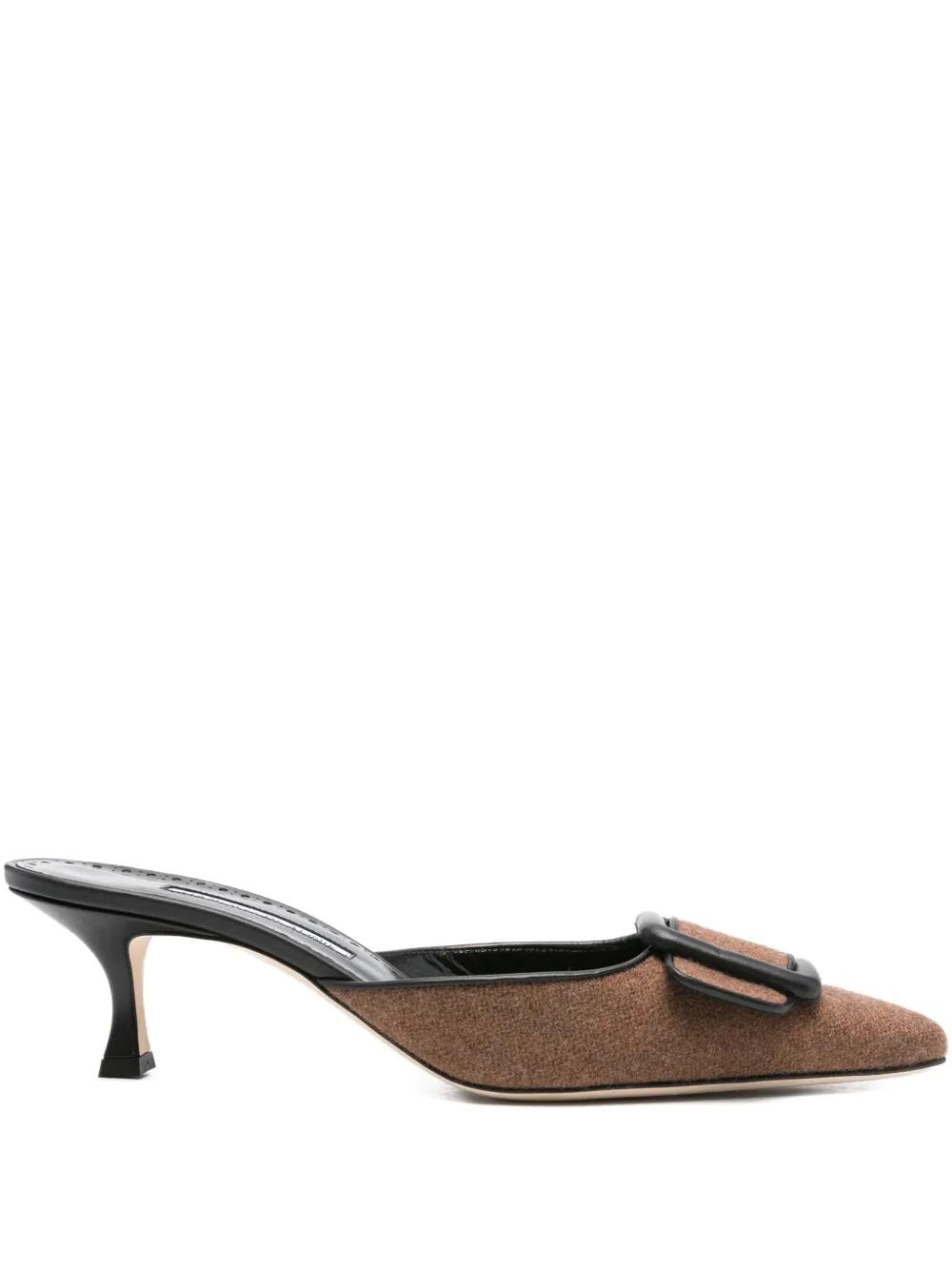 ★☆sale☆★マノロブラニク☆『Sulna 50』leather mules Designer Women Woman Landing Page | Manolo Blahnik