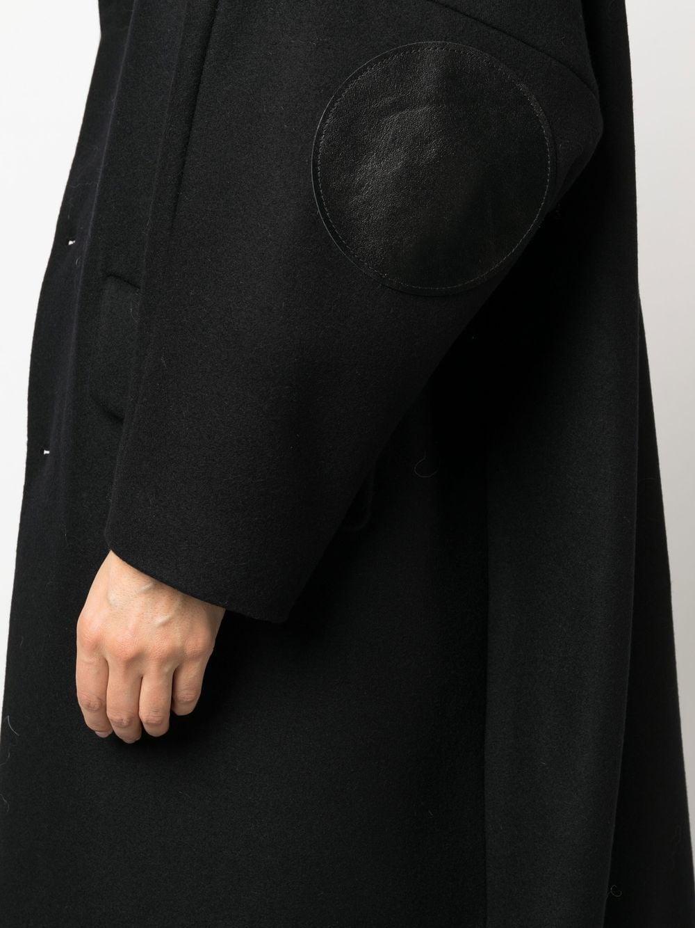 MM6 by Maison Martin Margiela Oversized Single-breasted Wool Coat