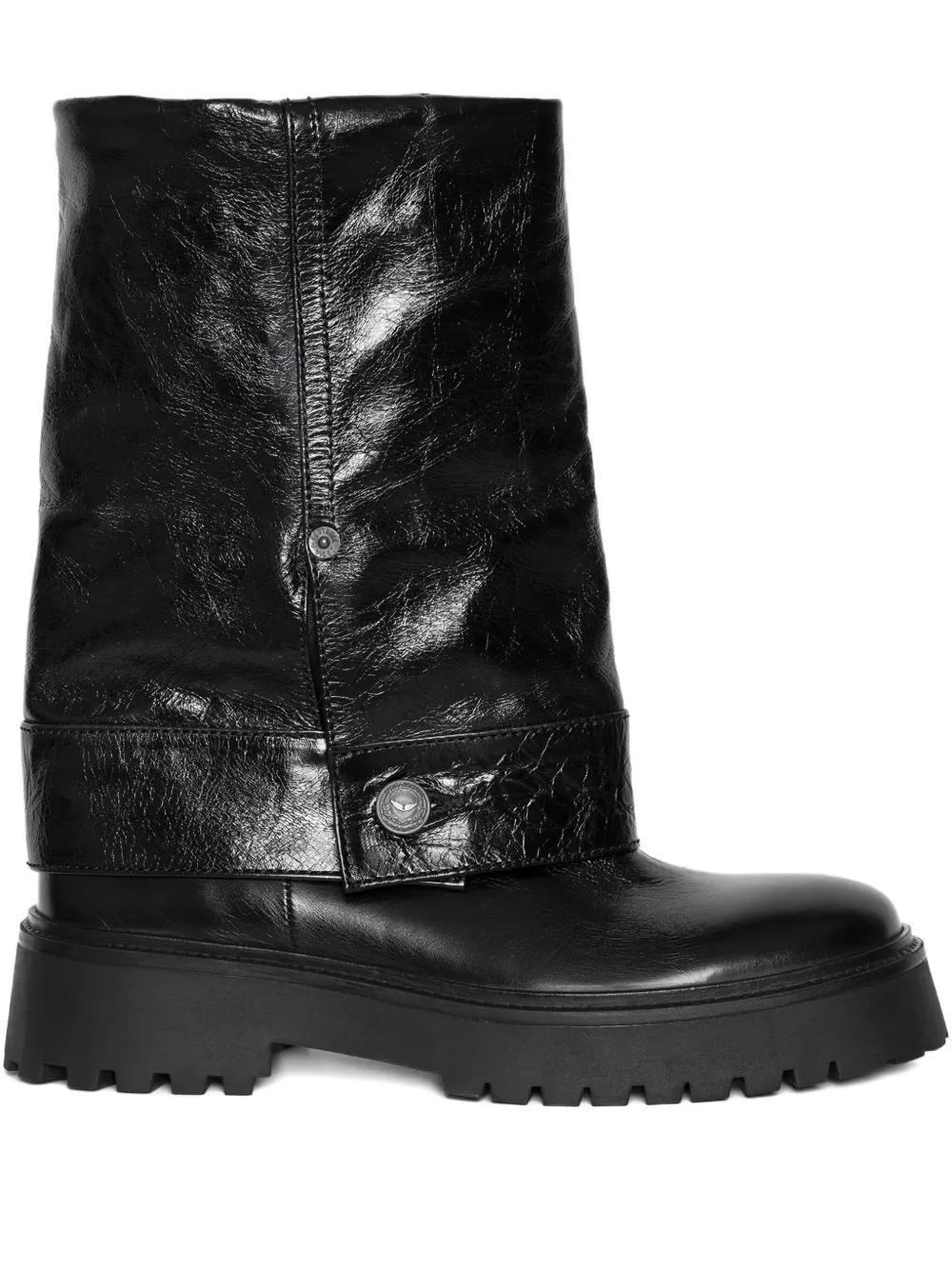 美品 ZADIG＆VOLTAIRE ザディグ エ ヴォルテール レザー