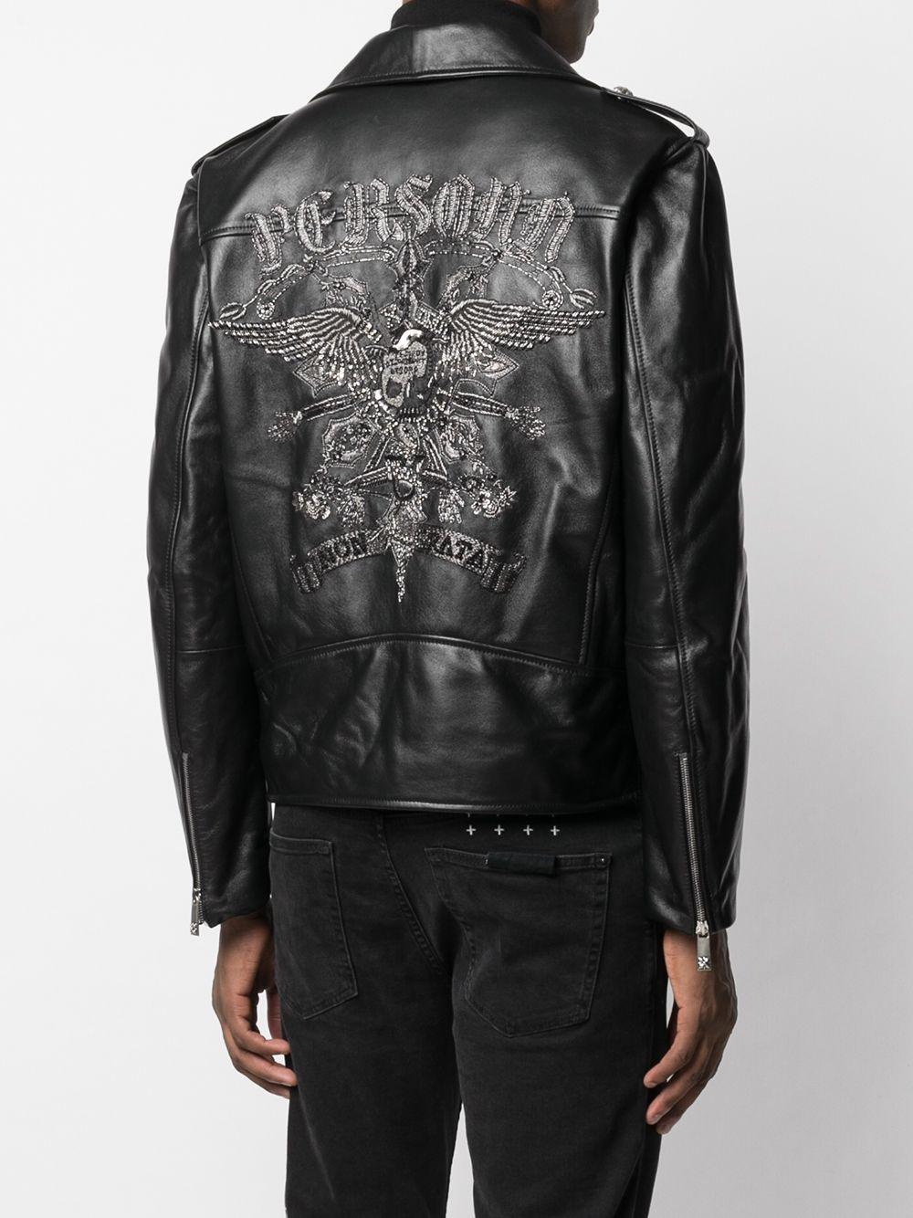 john richmond leather jacket