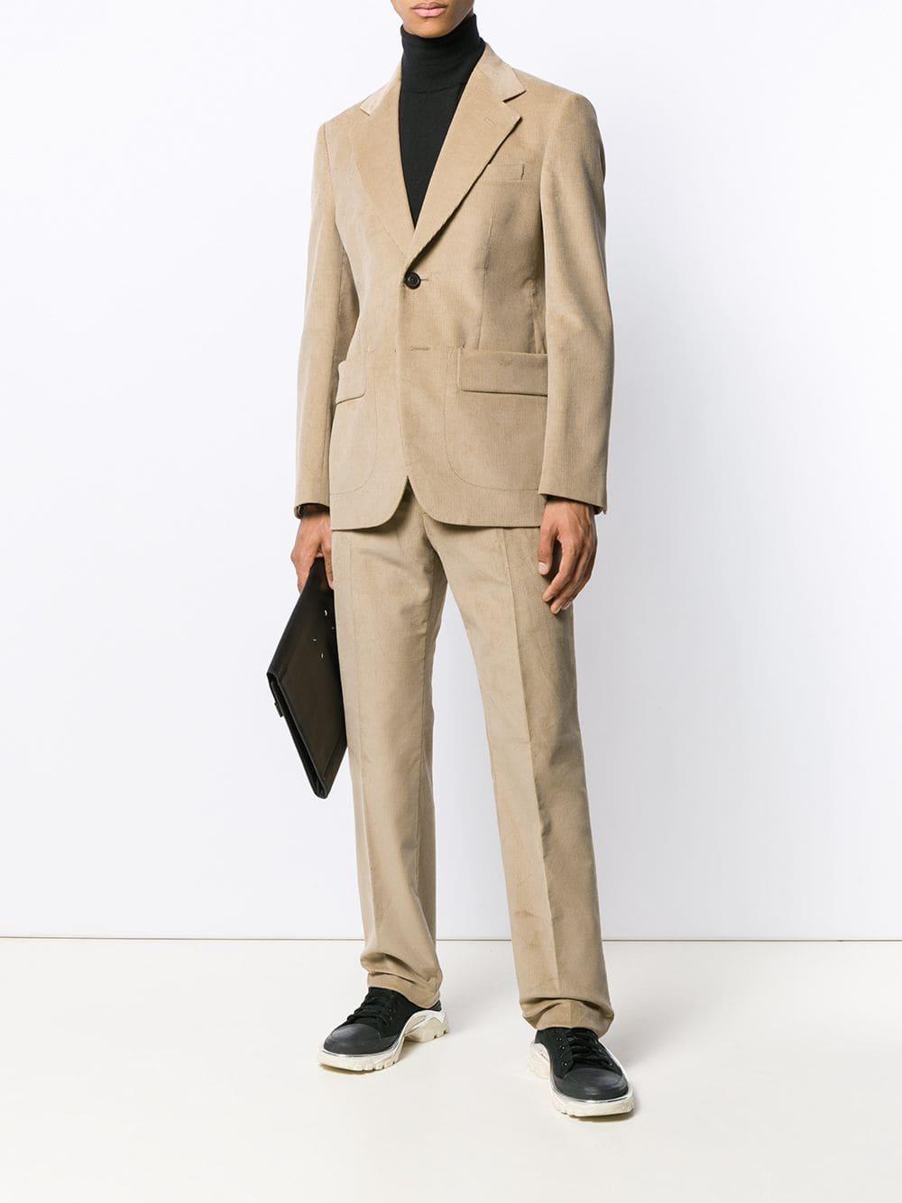 Maison Margiela Corduroy Two-piece Suit in Natural for Men - Lyst