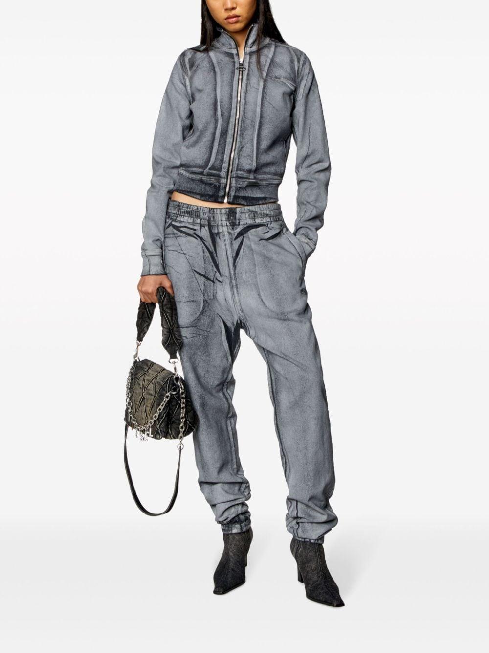 DIESEL D-Emy-S Denim Zip-Up Jacket in Blue | Lyst
