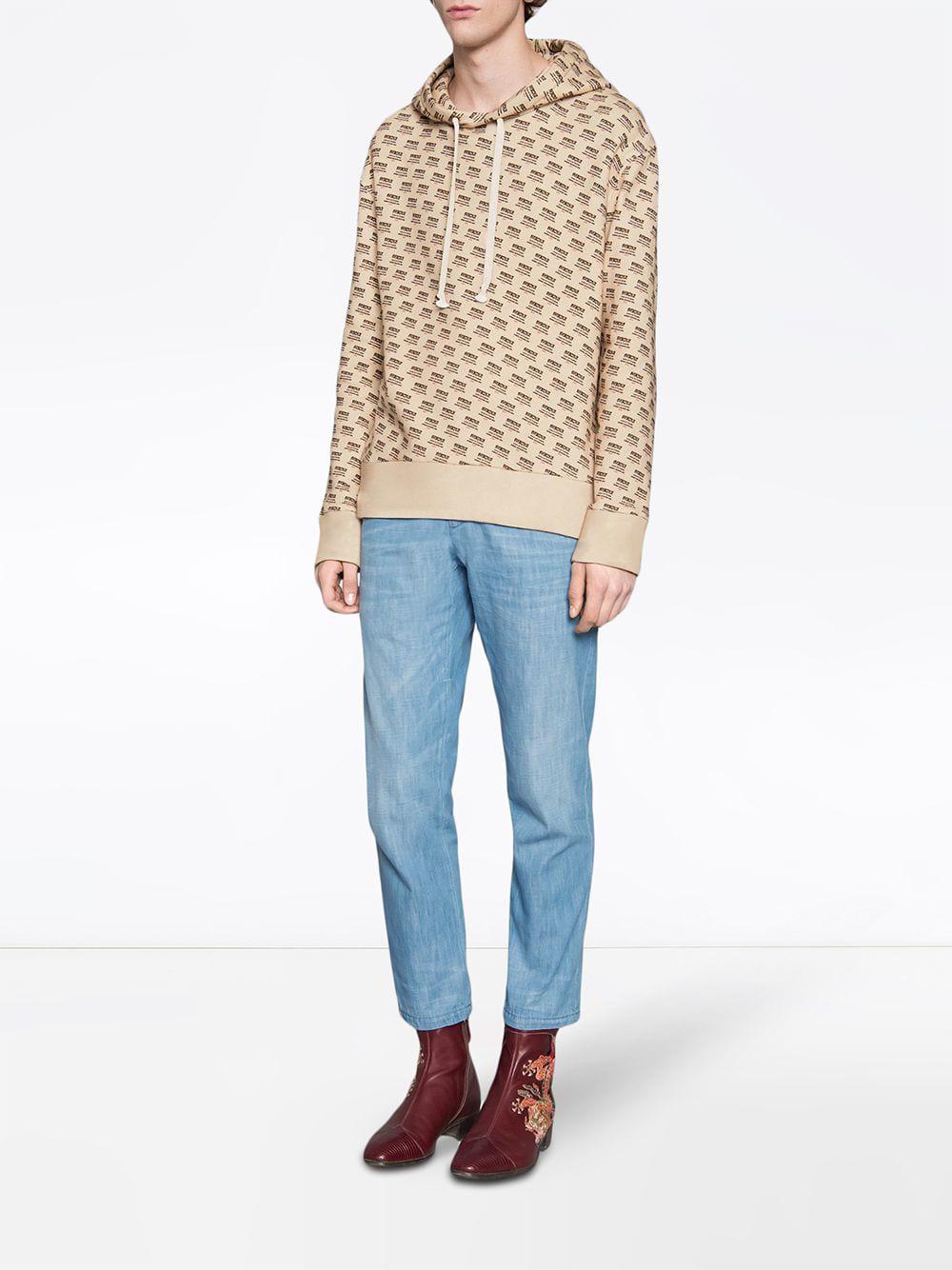 gucci stamp hoodie