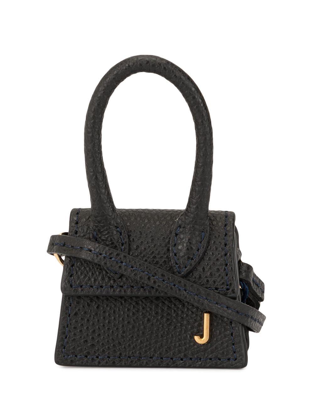Jacquemus Leather Le Petit Chiquito Mini Bag in Black - Lyst