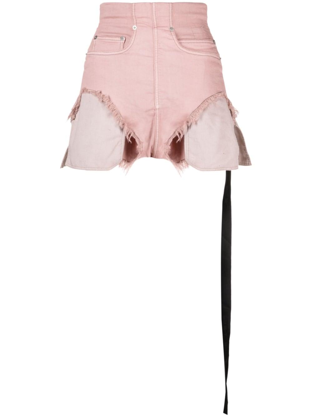 Rick Owens DRKSHDW Exposedpockets Mini Shorts in Pink Lyst
