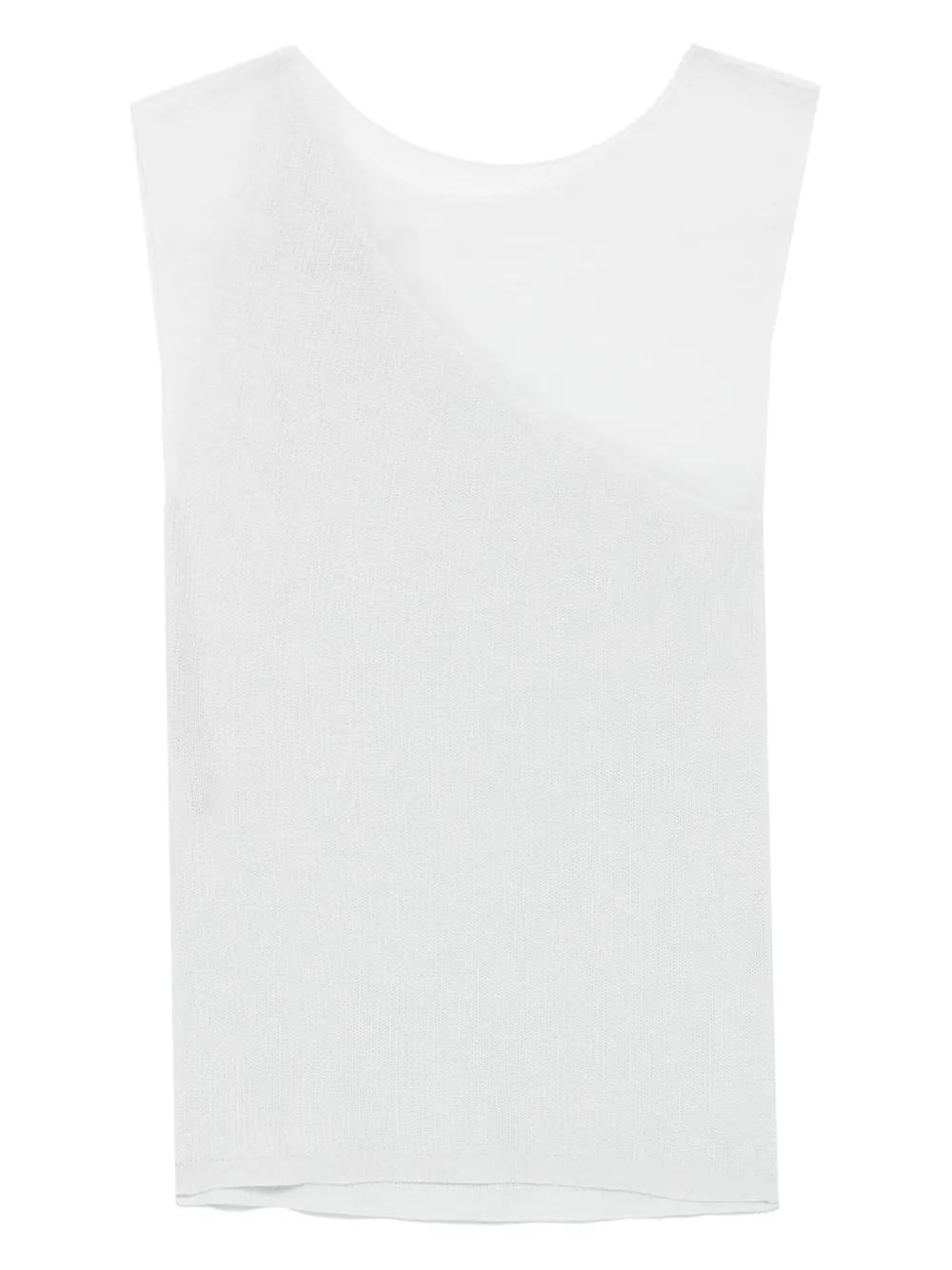 paloma—wool グレー ノースリーブ タンクトップ Paloma Wool: Gray Skipp Tank Top | SSENSE