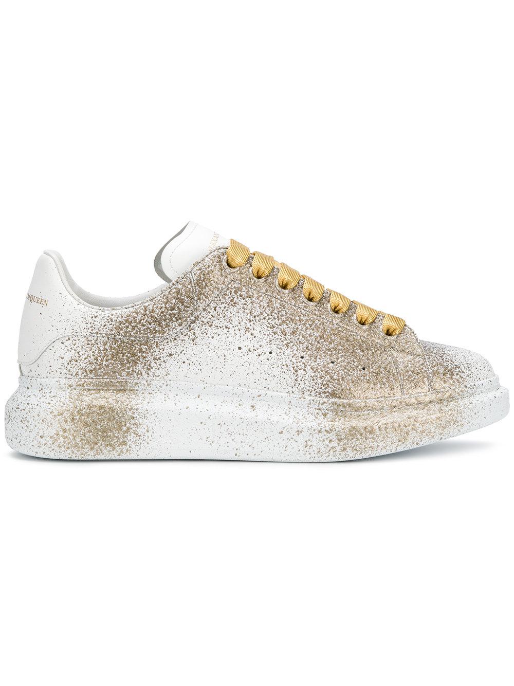 alexander mcqueen paint splatter