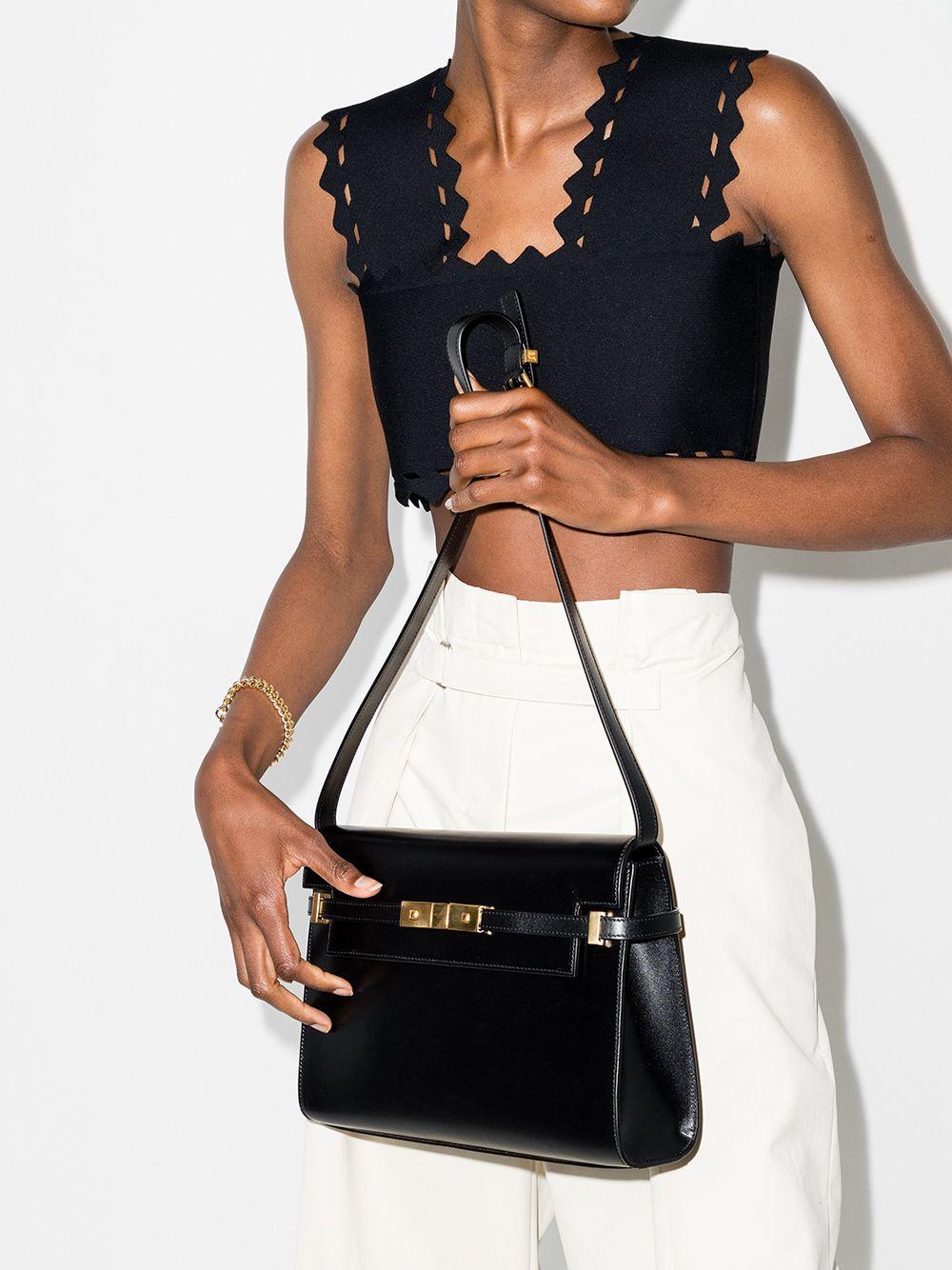 Manhattan small leather crossbody bag deals
