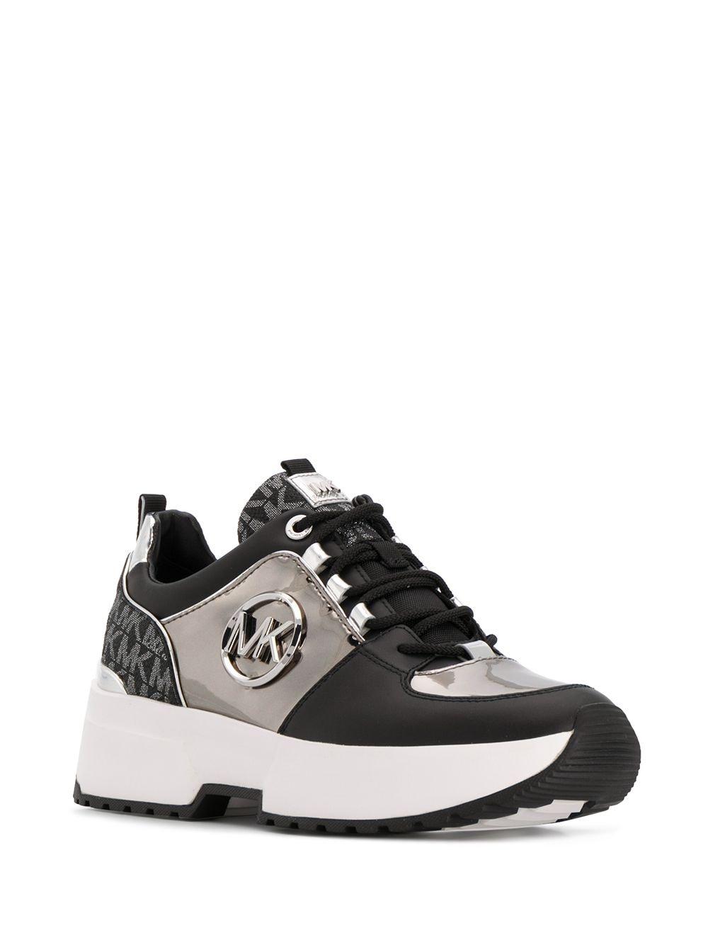 michael michael kors cosmo leather sneaker boot