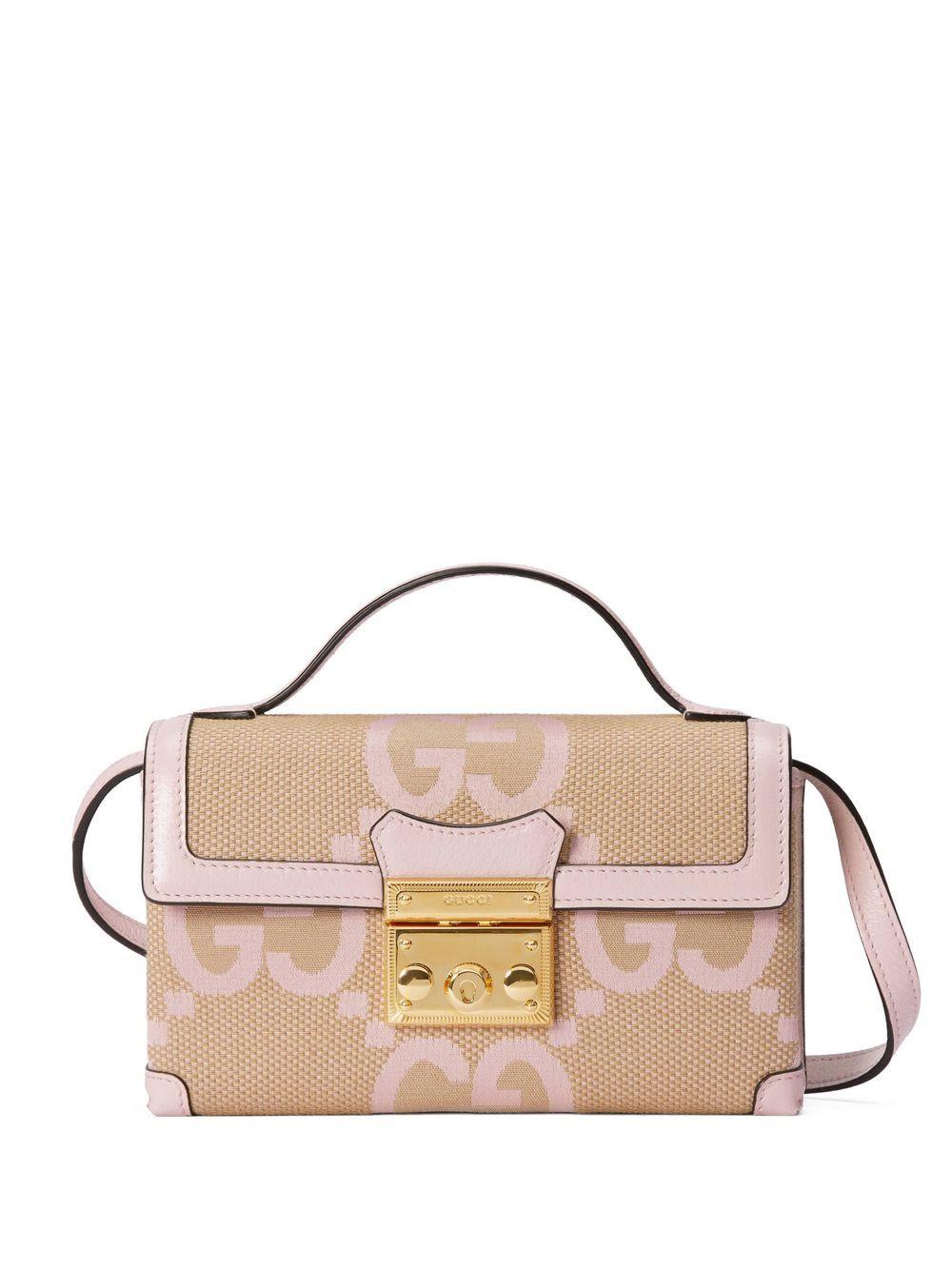 Gucci Padlock Jumbo GG Mini Bag in Pink Lyst