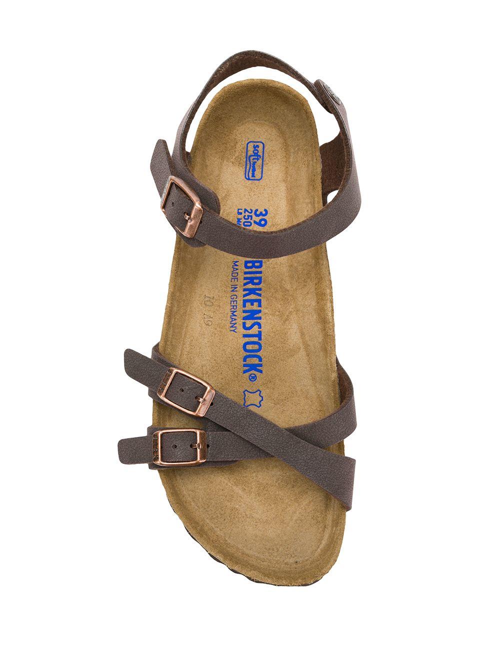 Birkenstock Leather Rio Sandals in Brown | Lyst