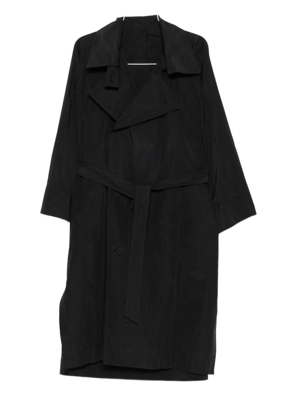 issey-miyake-black-Belted-