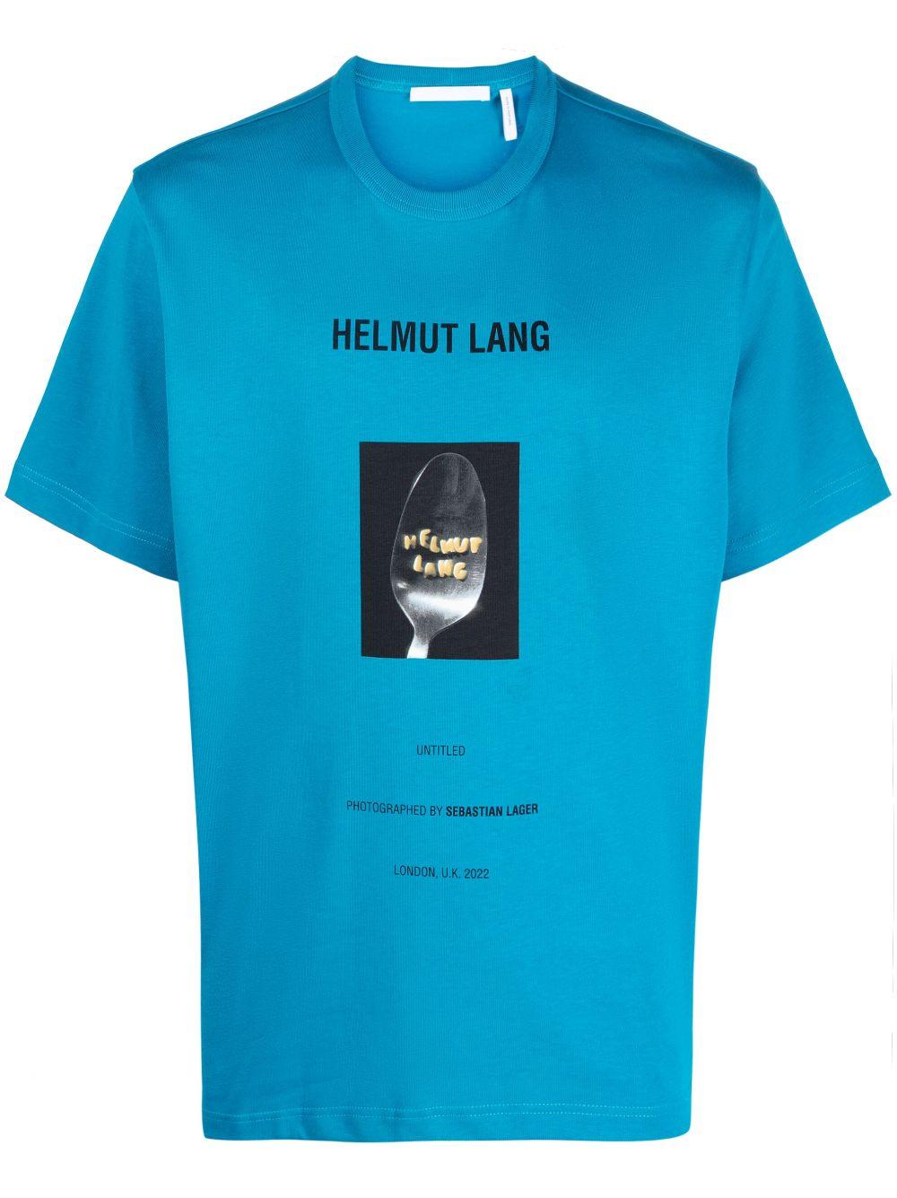 Helmut lang hotsell t shirt blue