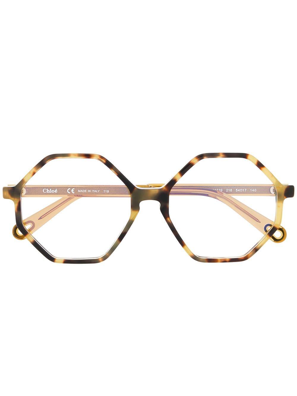 Chloe octagon glasses cheap