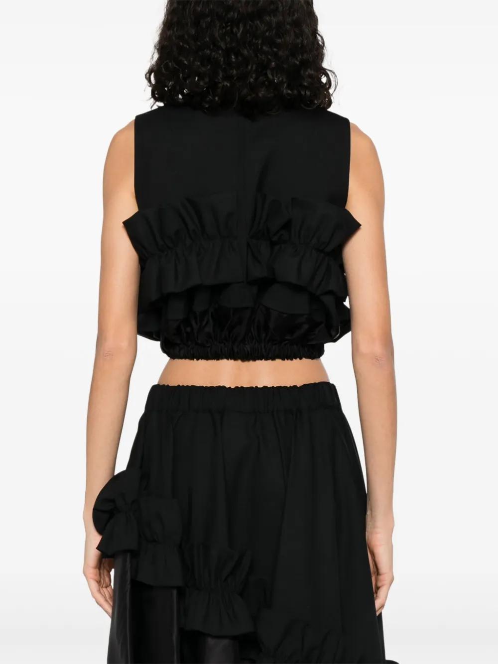 noir kei ninomiya ブラック タンクトップ S Noir Kei Ninomiya