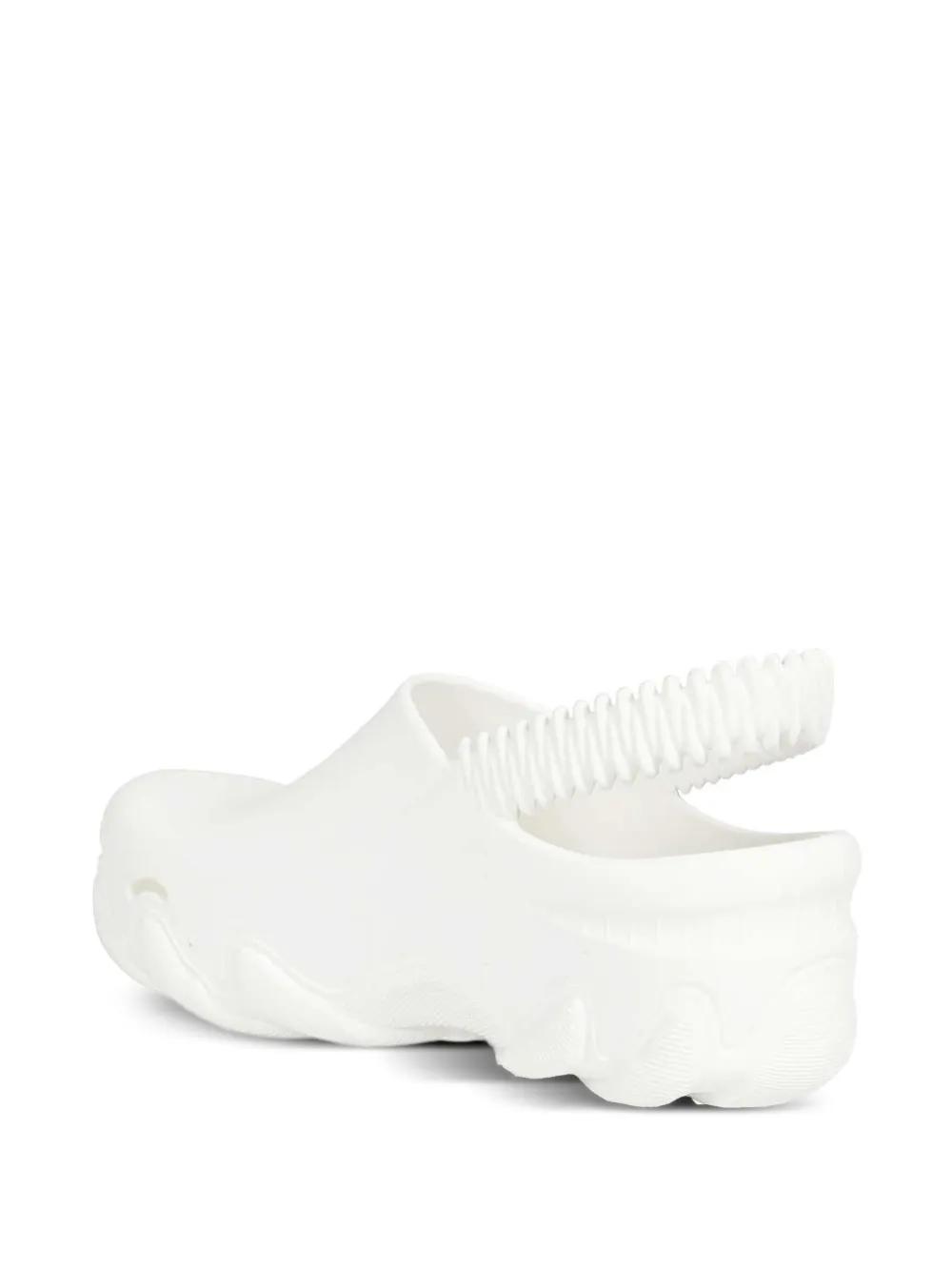 サンダル・ミュール GCDS SS24 White rubber GCDS slippers (A1OU4900ACO 10) GCDS(ジーシーディーエス) サンダル・ミュール(レディース