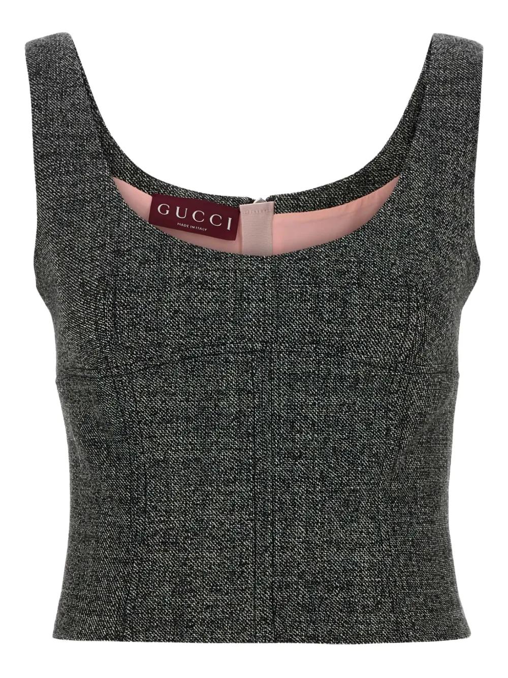レディース Gucci ノースリーブ、タンクトップ | Lyst