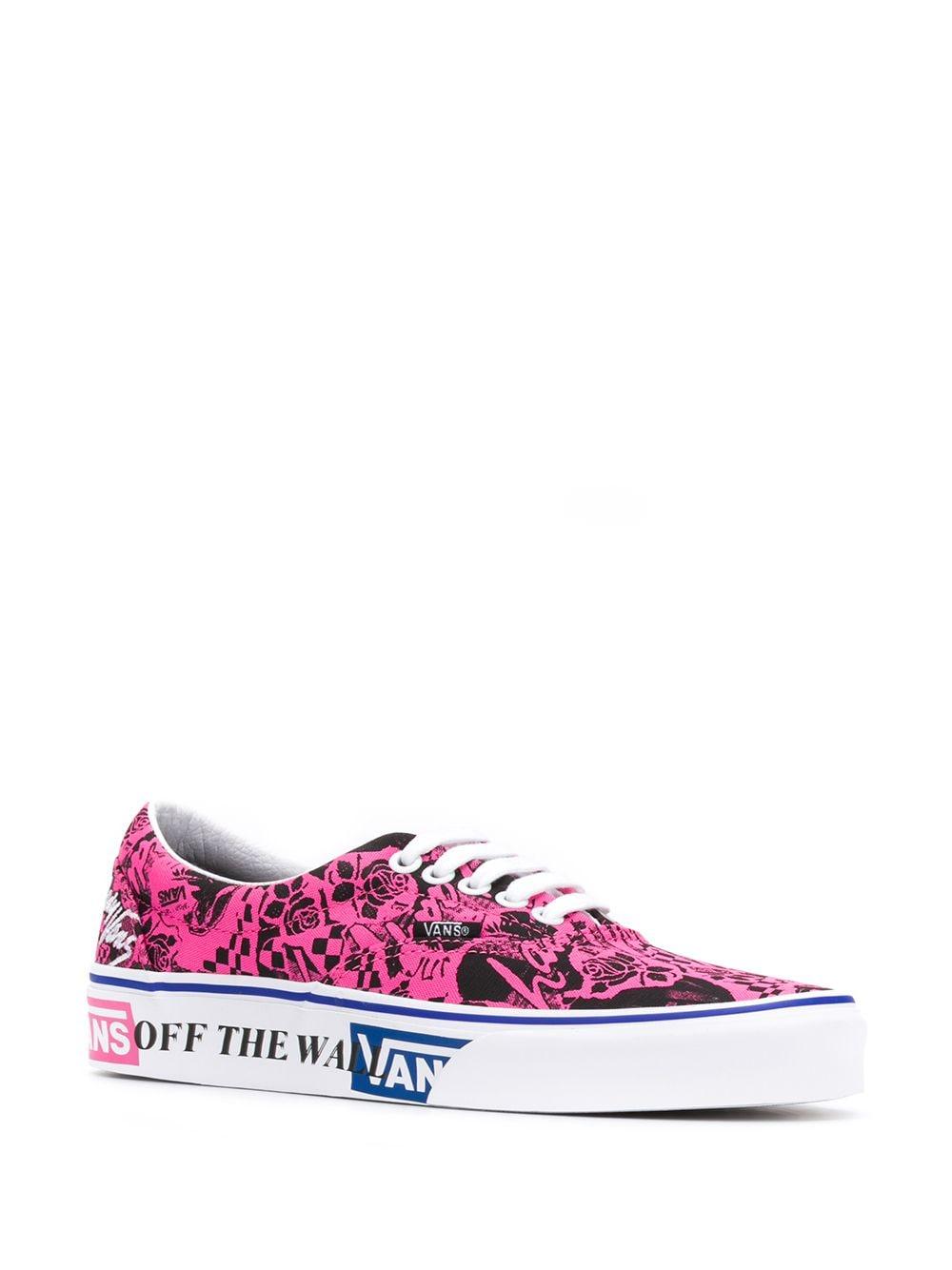 basket vans fleur