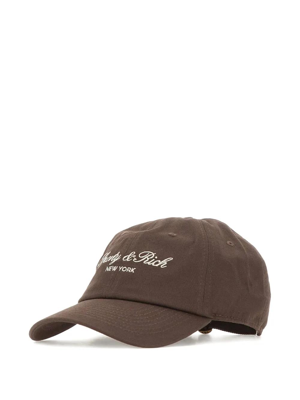Sporty & Rich ブラウンキャップ Sporty & Rich Hats for Women | Online Sale up to 70% off | Lyst