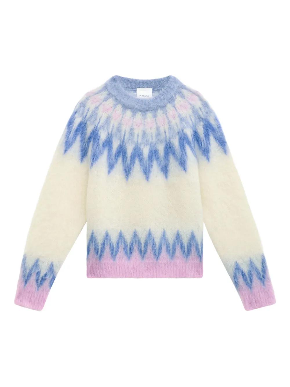 【関税込み】Isabel Marant ブルー Bryson セーター メンズ Isabel Marant クルーネックセーター | オンラインセール