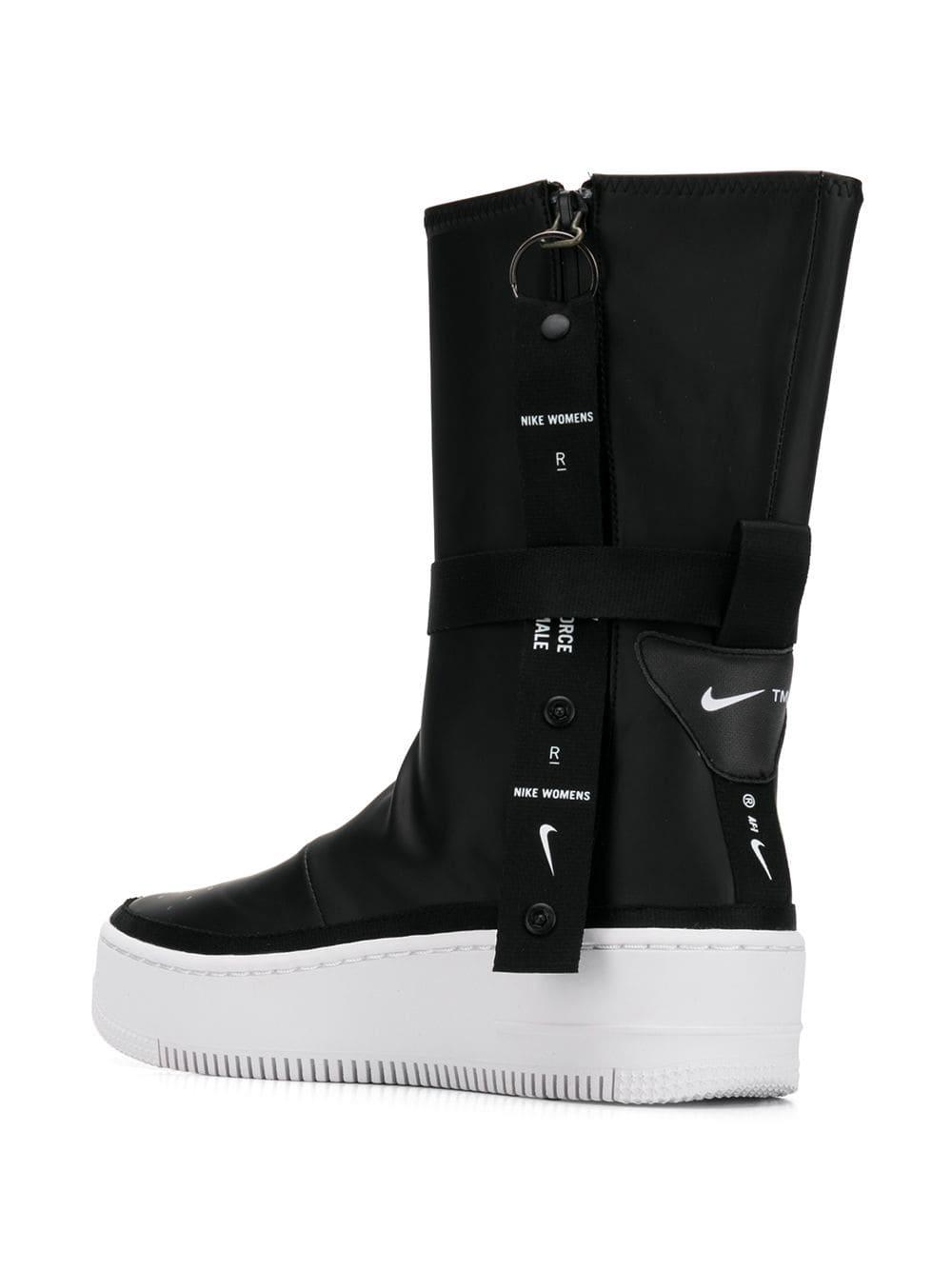 Nike Air Force 1 High Sneakers in Black | Lyst