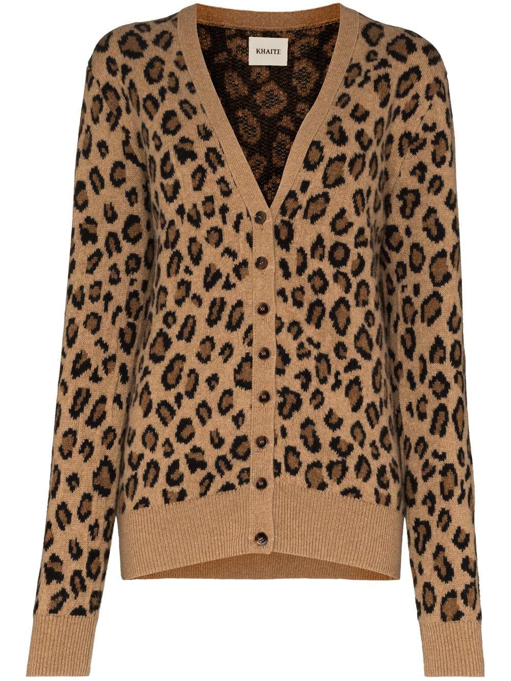 ttt_msw Leopard knit cardigan ttt_msw Leopard knit cardigan