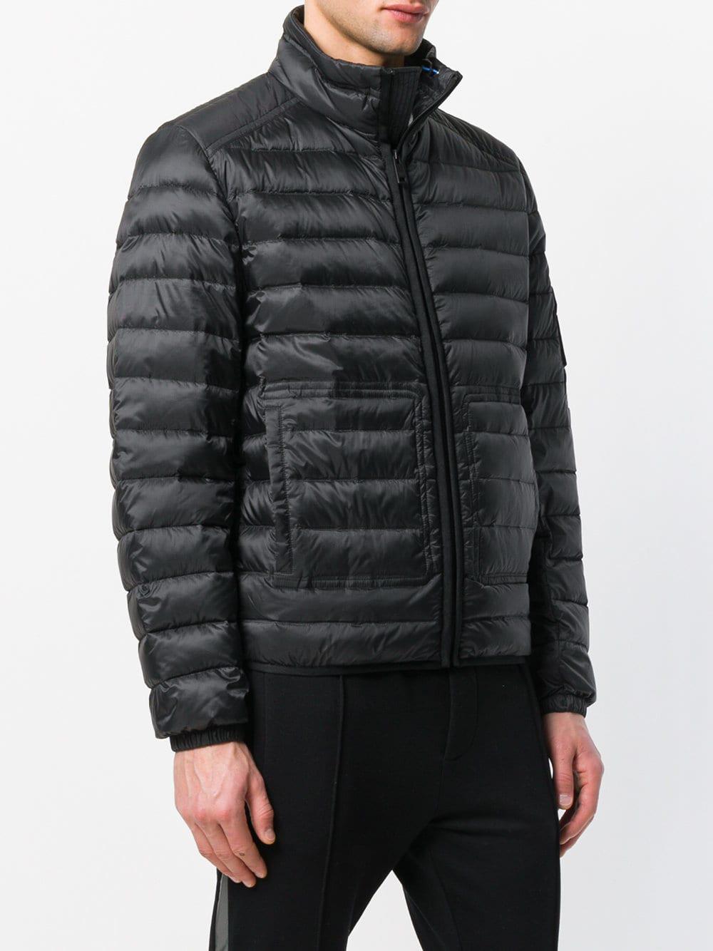 Prada Quilted Shell Down Jacket in Black for Men - Lyst