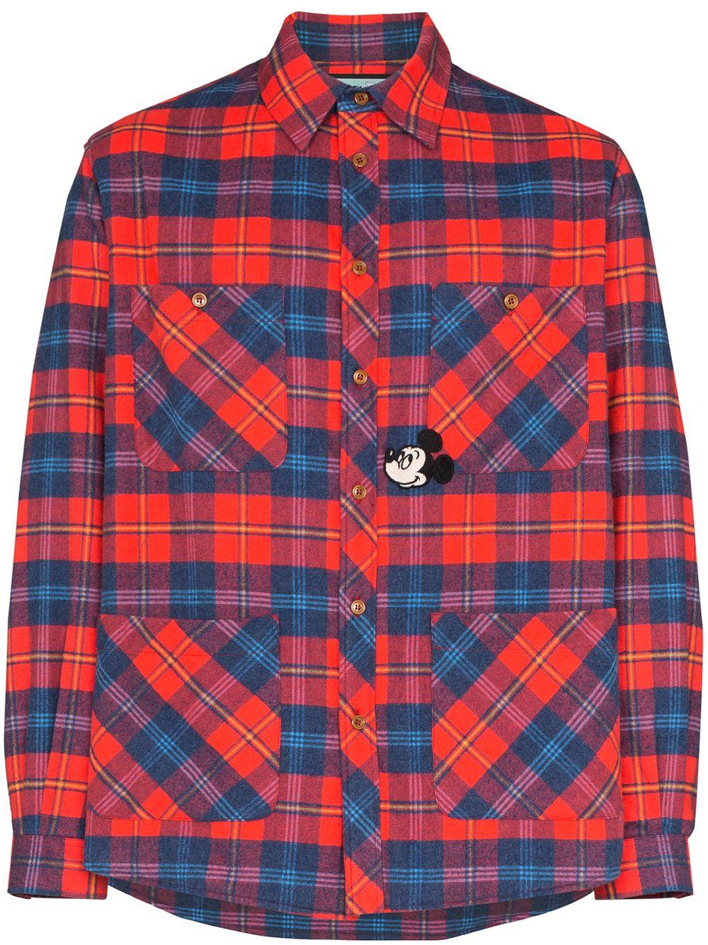 Gucci camicia bowling con stampa donald duck disney. uomo thedoublef camicie  a maniche corte multicolore - Stileo.it