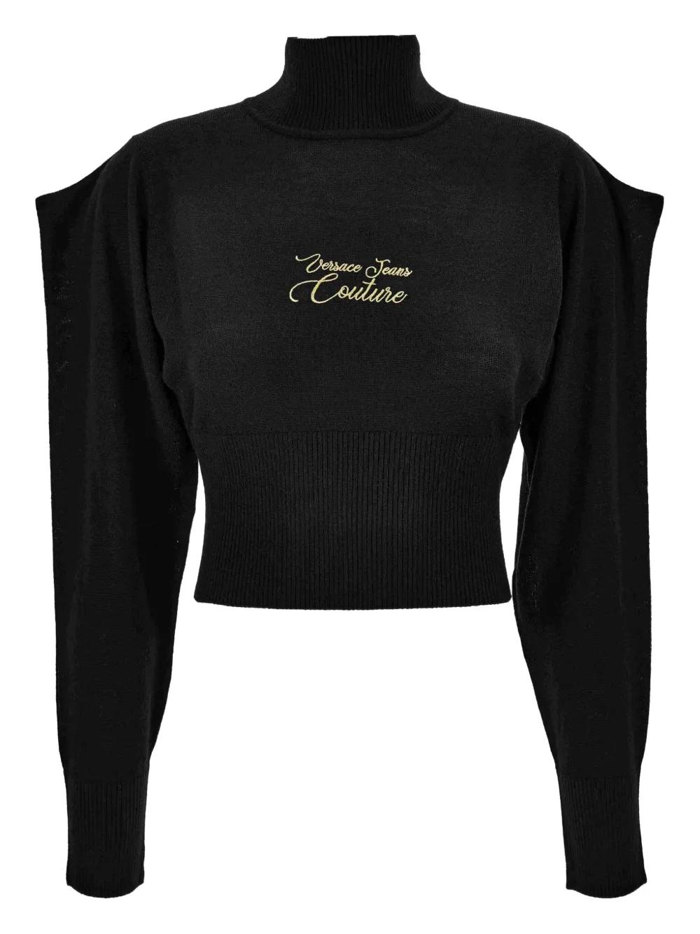 VERSACE JEANS COUTURE ニットセーター VERSACE JEANS COUTURE ベージュ チェック柄 セーター - メルカリ