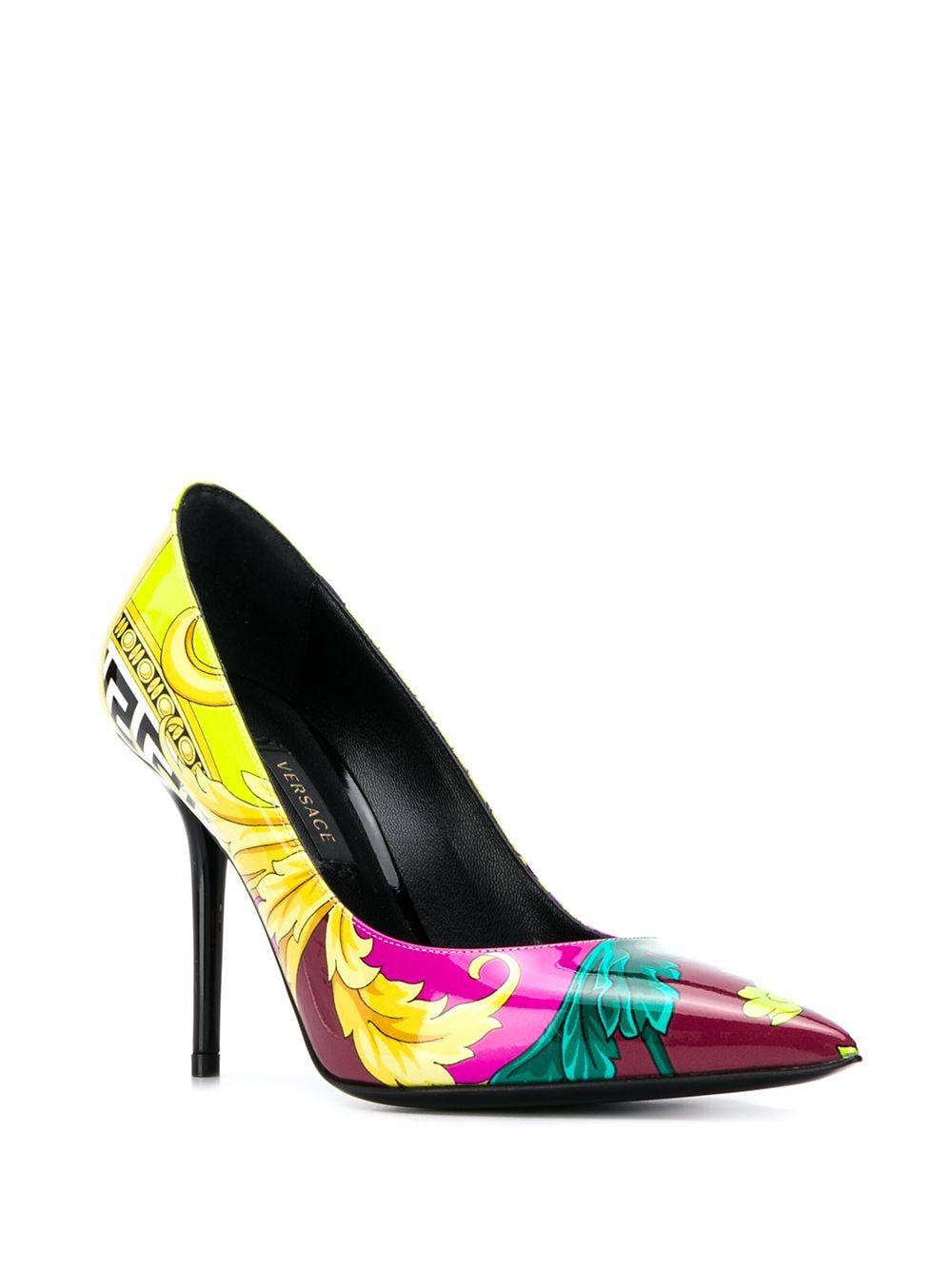 Versace Leather Voyage Barocco Print 