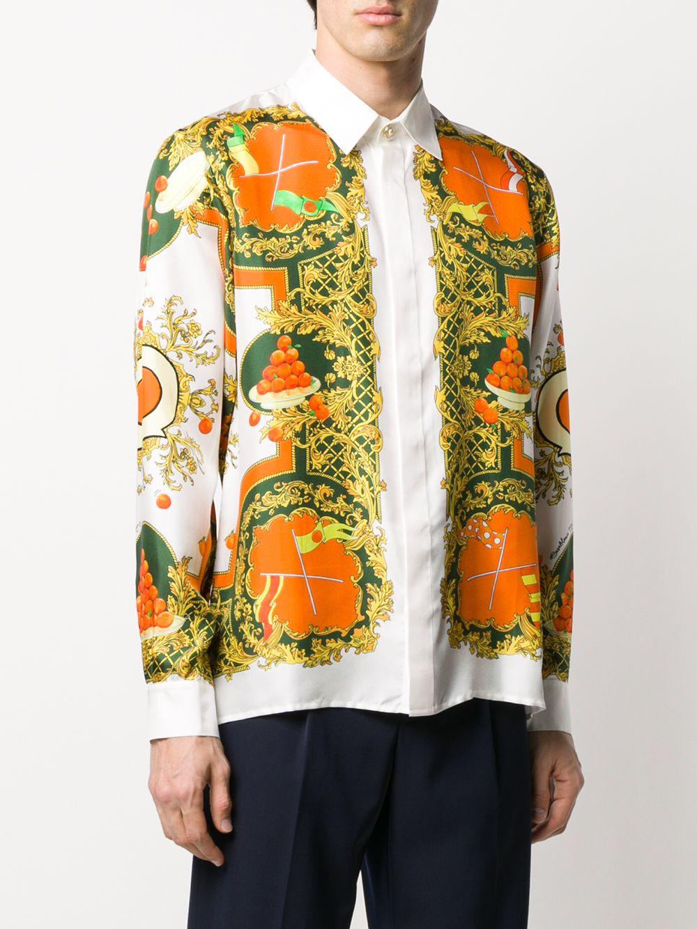 casablanca orange shirt