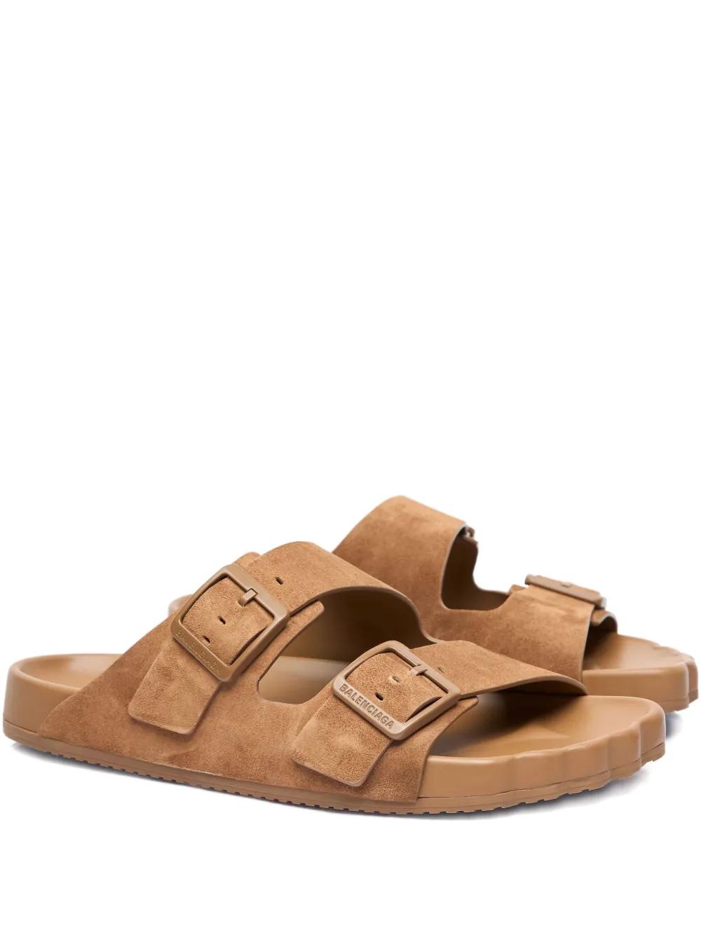 すぐ届く!【BALENCIAGA】サンデー サンダル メンズ balenciaga-brown-Sunday-