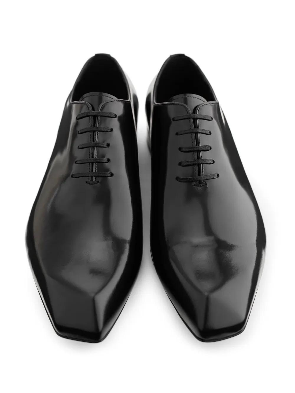 メンズ Jimmy Choo Prism レースアップ シューズ ブラック | Lyst