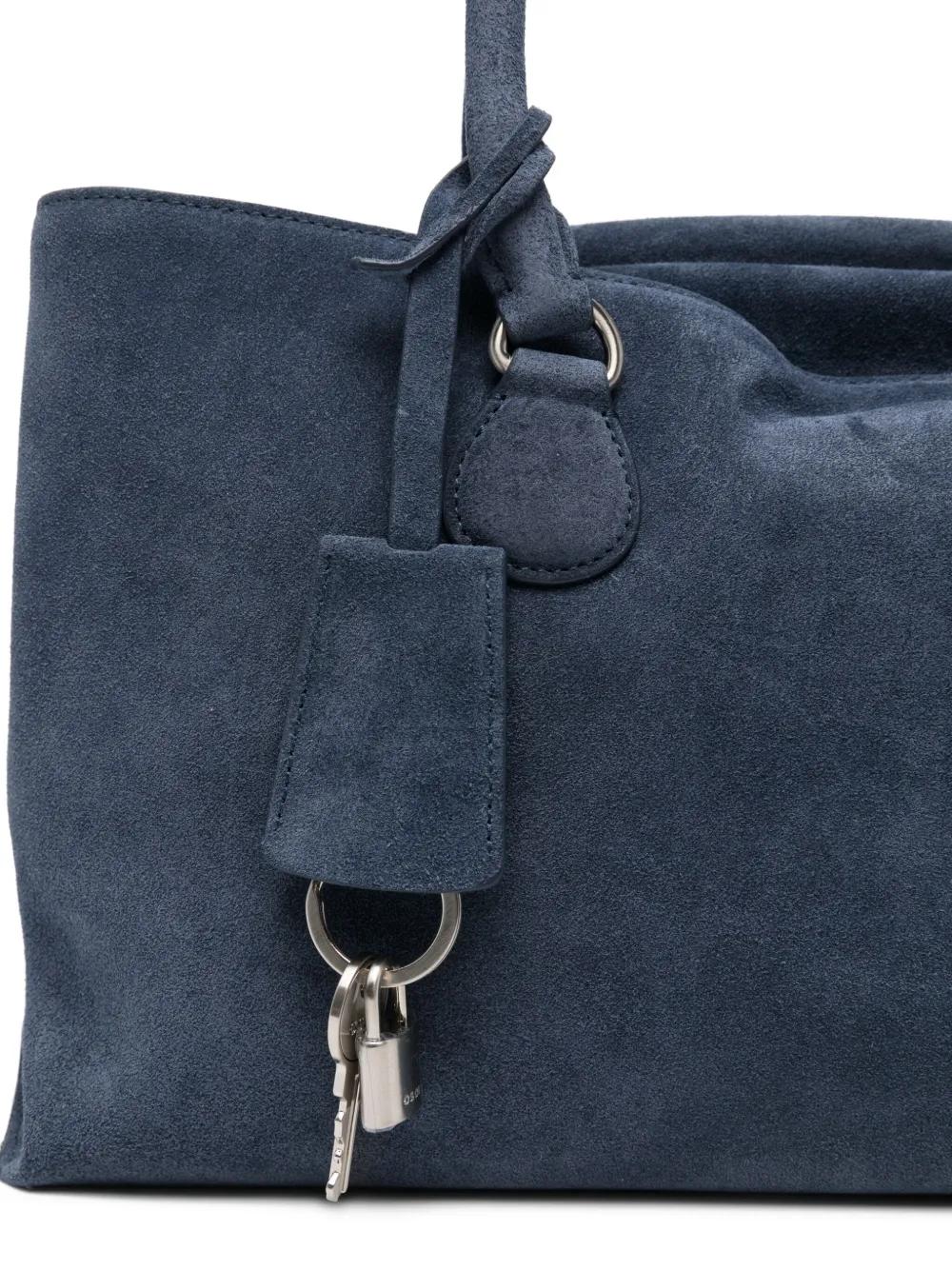 バッグ OSOI SHELL BROT (NAVY) OSOI Shell Brot Top Handle Tote Bag in Blue | Lyst