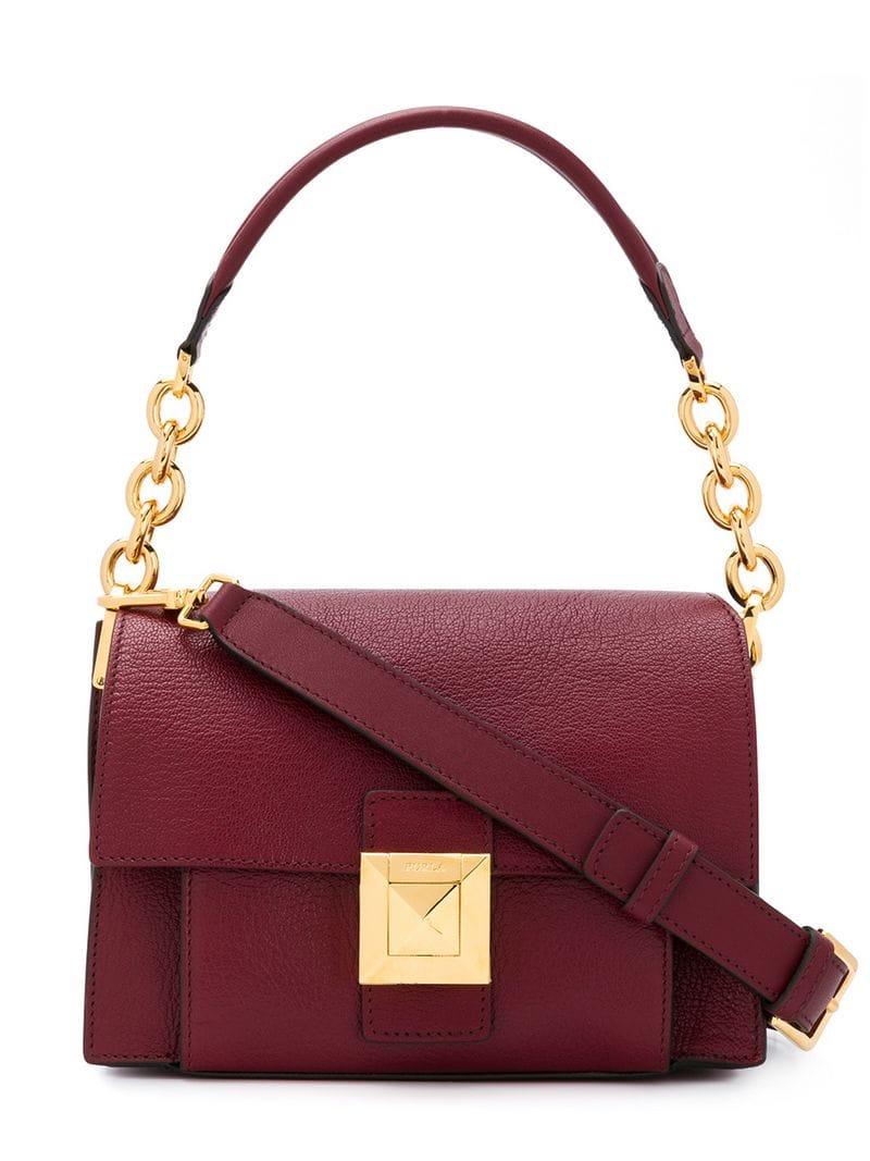 Furla Mini Diva Shoulder Bag in Red Lyst