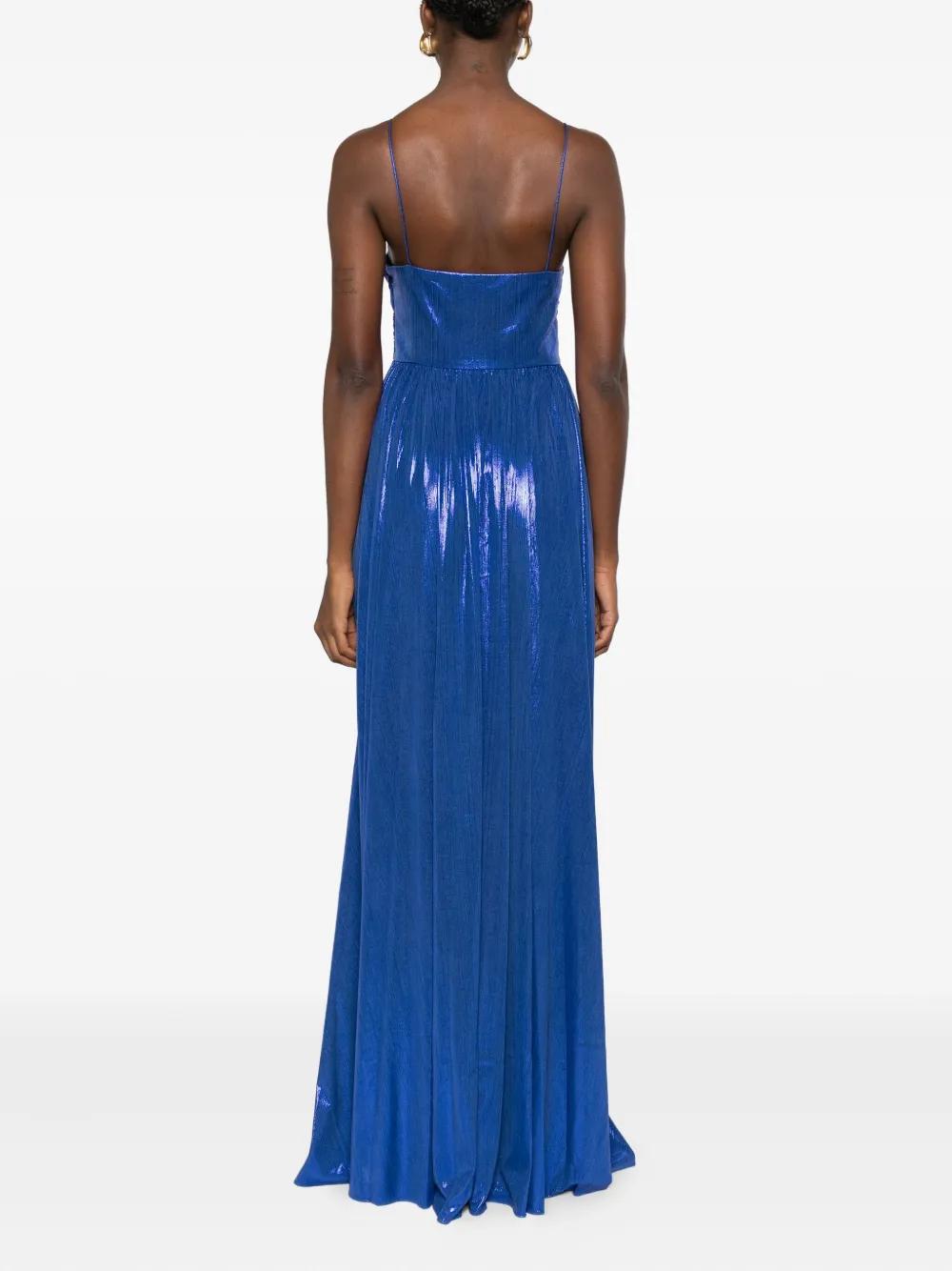 knee length dresses for ladies Retrofte Iris Dress | Bronze/Metallic | Size M