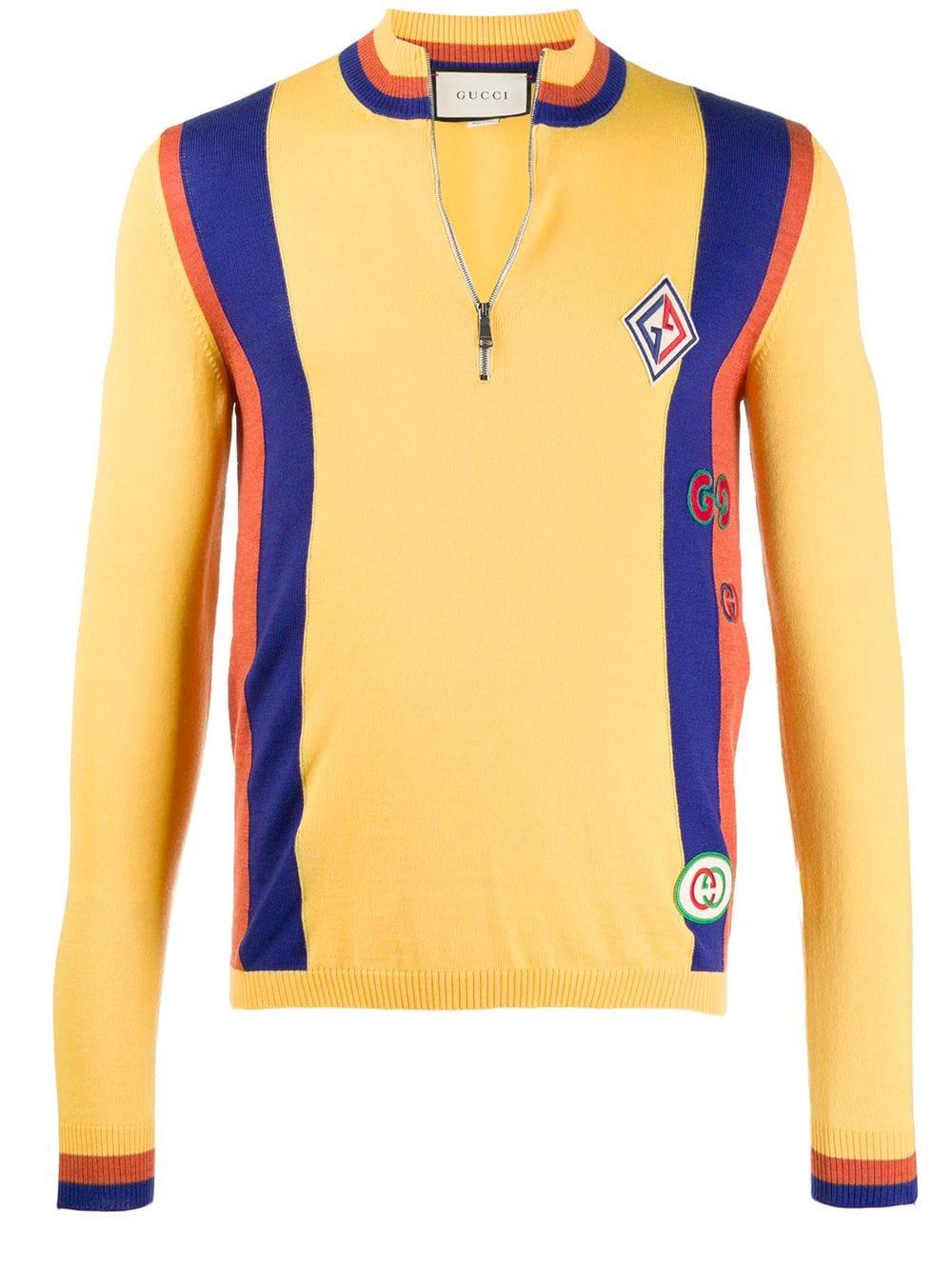 yellow gucci jumper