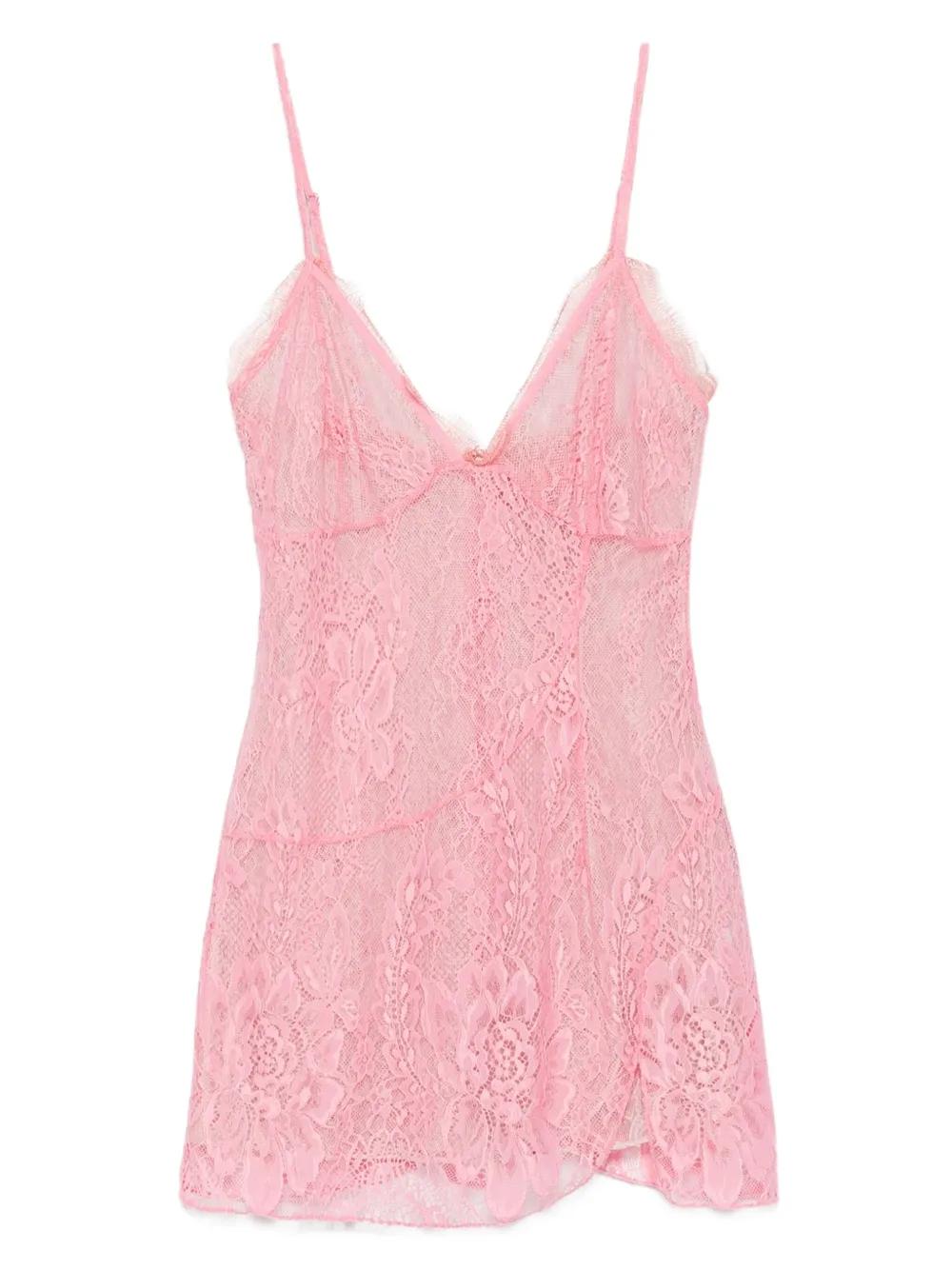 roberta einer dress pink Roberta Einer Halterneck Dress in Pink , Available in both a size XS/S and M/L