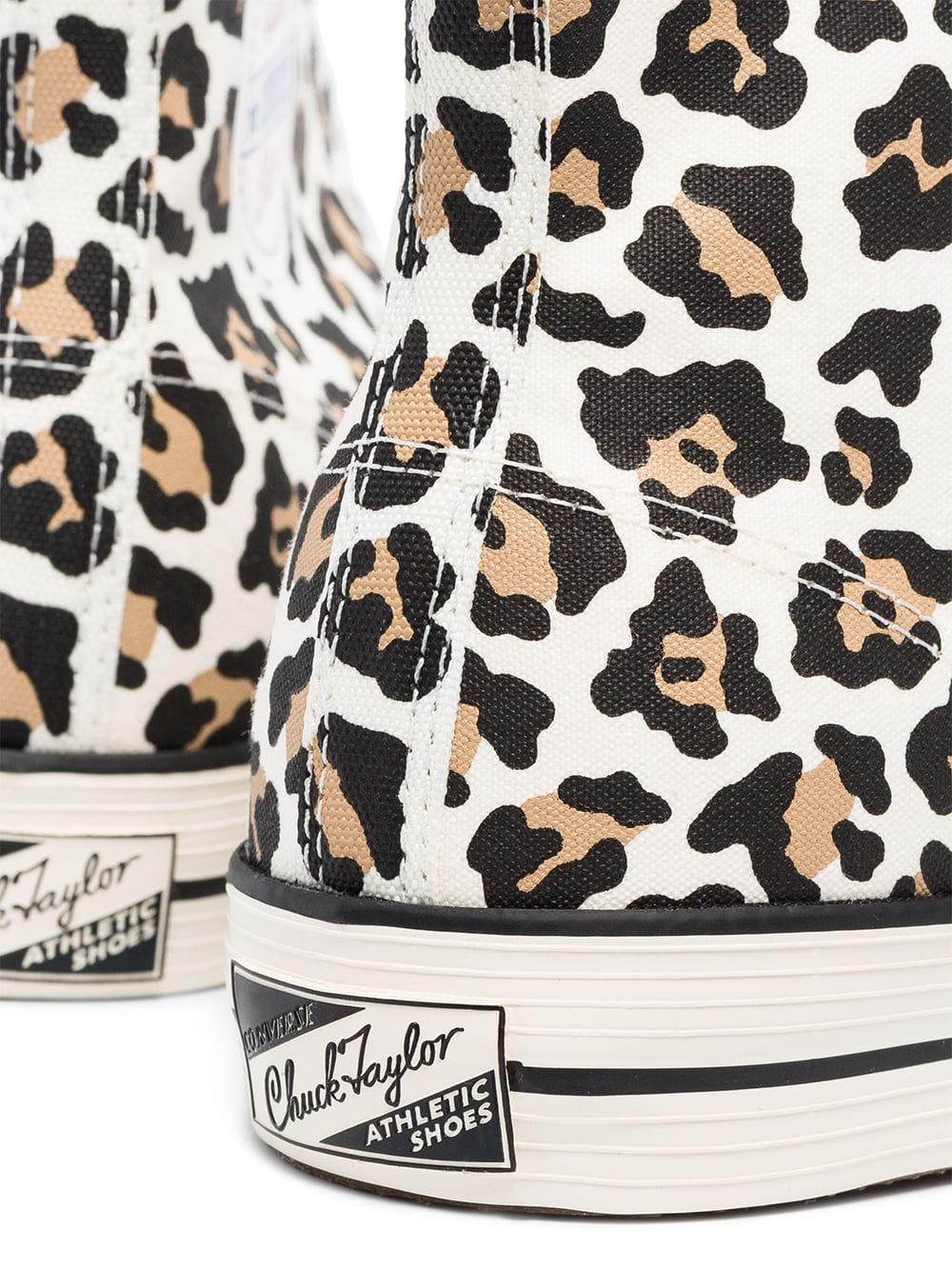 converse lucky star leopard