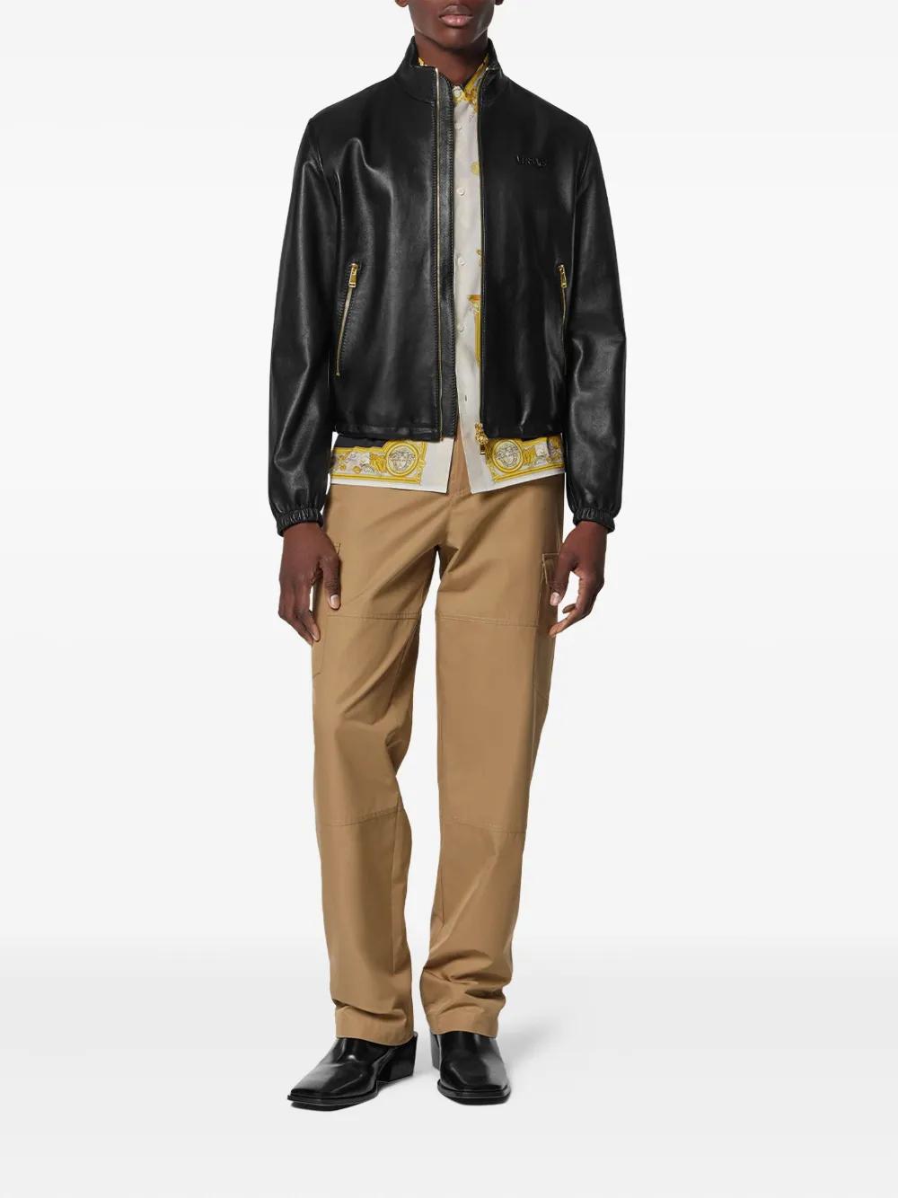 Versace Leather jackets for Men | Online Sale up to 56% off | Lyst