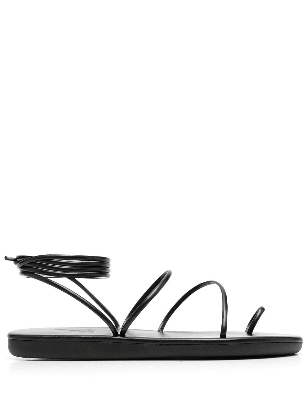 ancient-greek-sandals-du-open-toe-leather-sandals-in-black-lyst