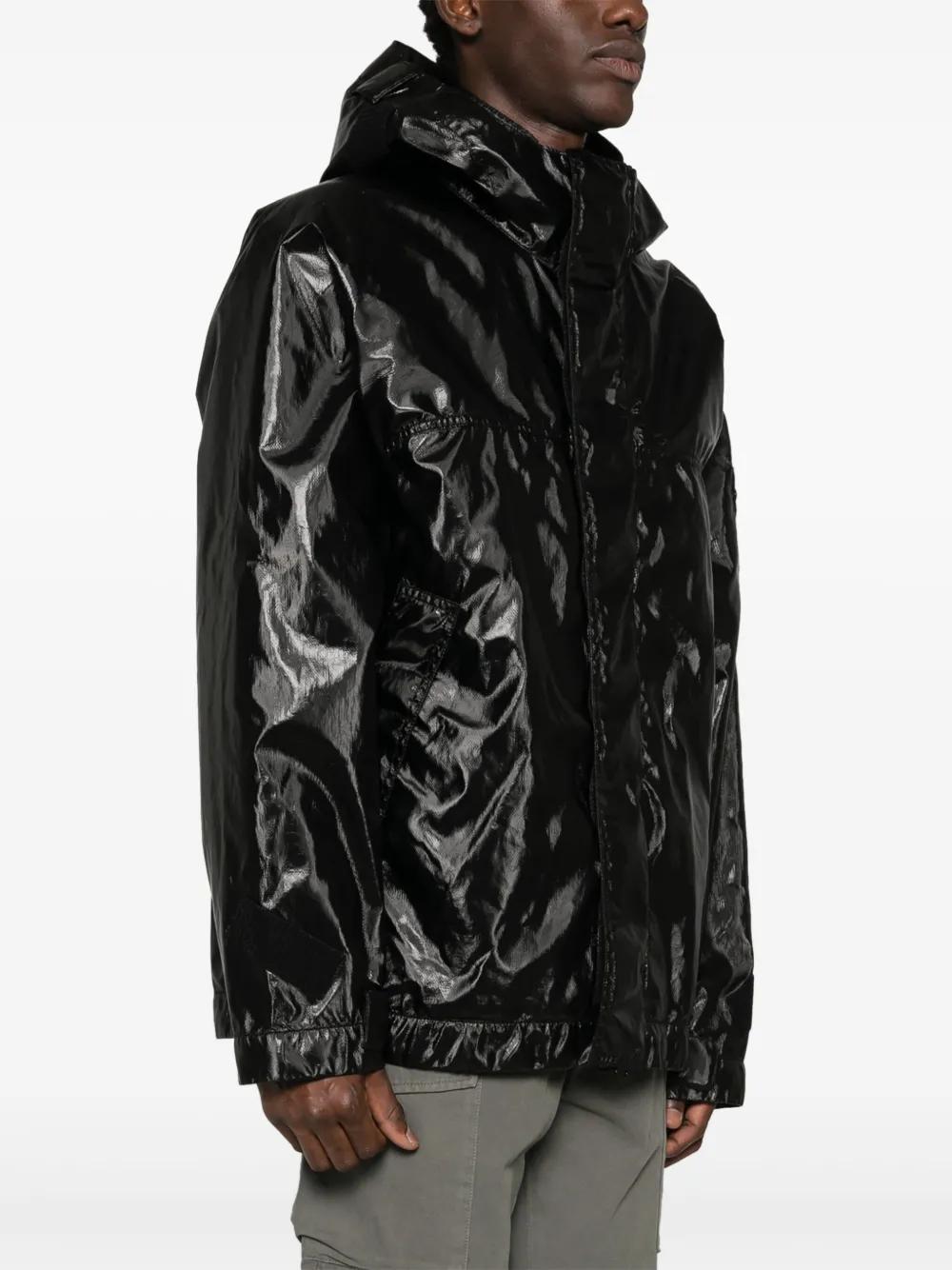 Stone Island Glass Cover-Tc Jacket in Black for Men | Lyst