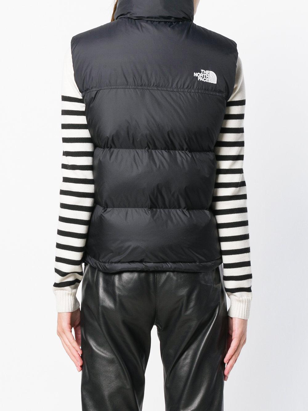 womens padded gilet north face