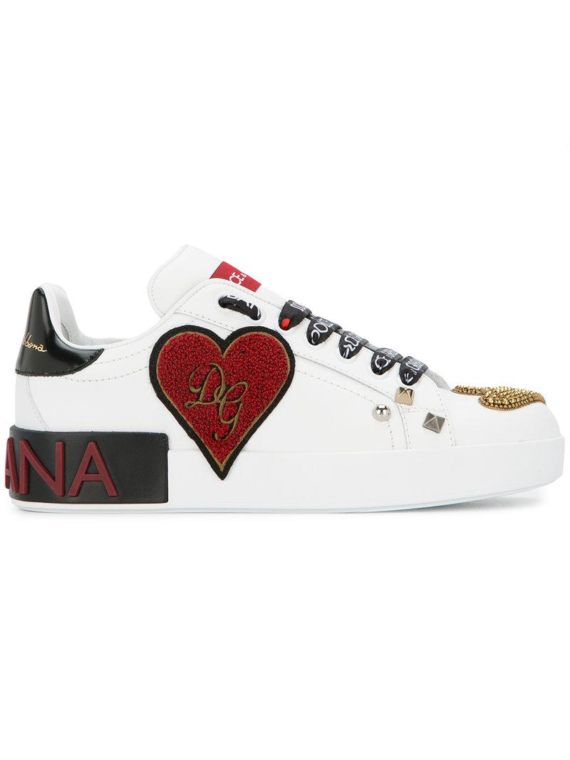 Dolce \u0026 Gabbana Leather Queen Of Hearts 