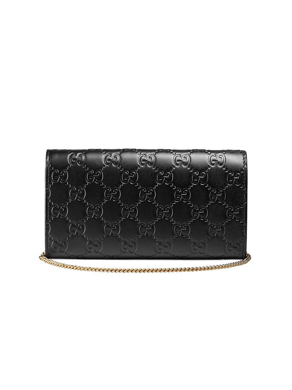 gucci ladies padlock continental wallet