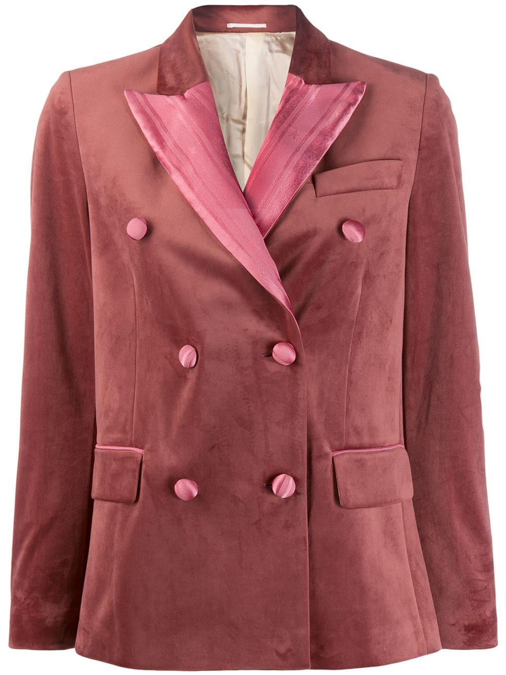 pink blazer jacket