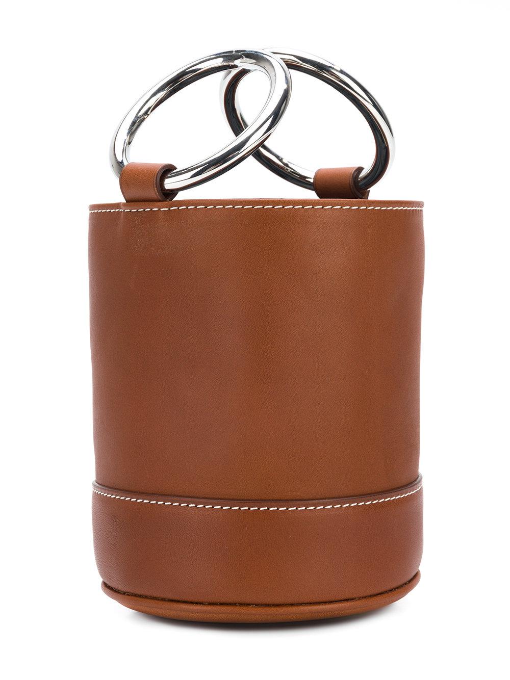 Simon Miller Leather Bonsai Bag in Brown - Lyst