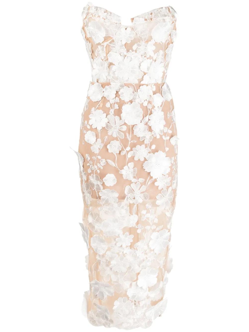 bronx and banco alicia midi dress Mademoiselle Bridal Midi Dress