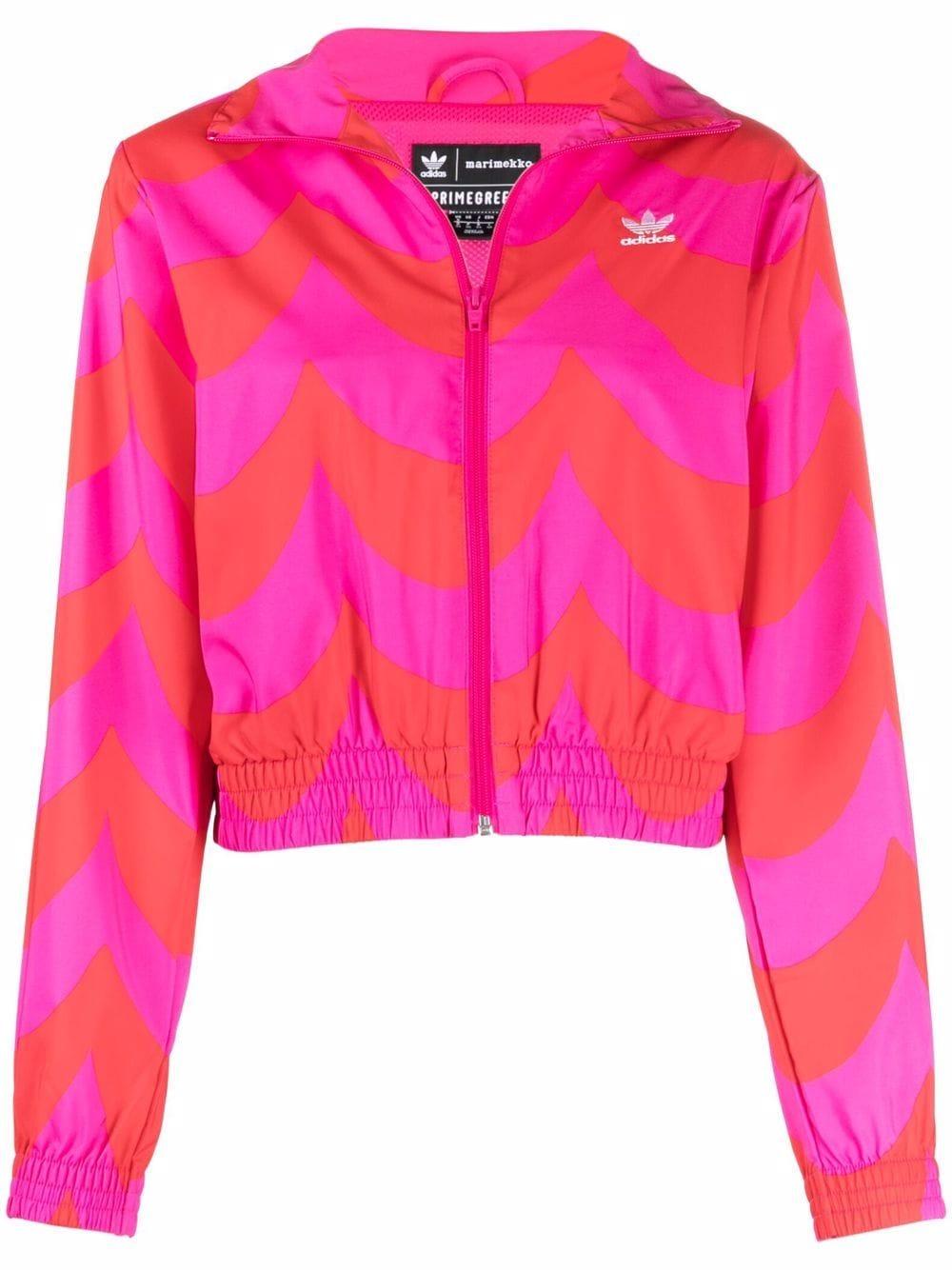 adidas X Marimekko Woven Track Jacket in Pink | Lyst Canada